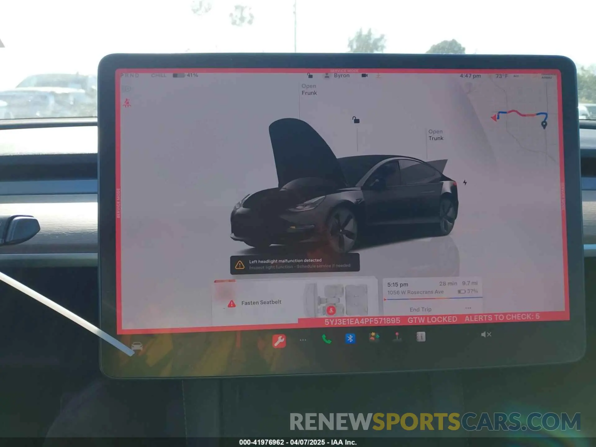 18 Photograph of a damaged car 5YJ3E1EA4PF571895 TESLA MODEL 3 2023