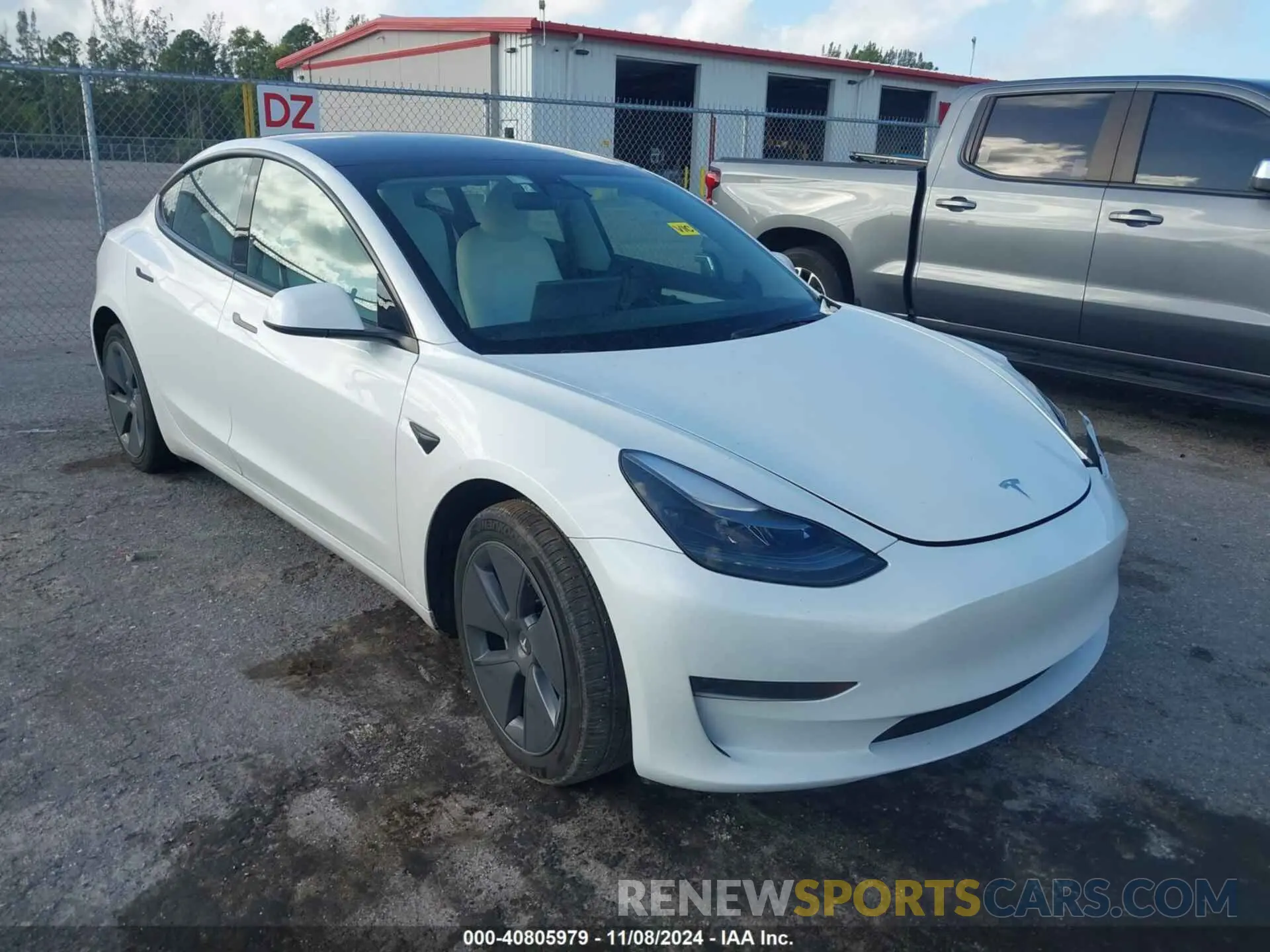 1 Photograph of a damaged car 5YJ3E1EA4PF574411 TESLA MODEL 3 2023