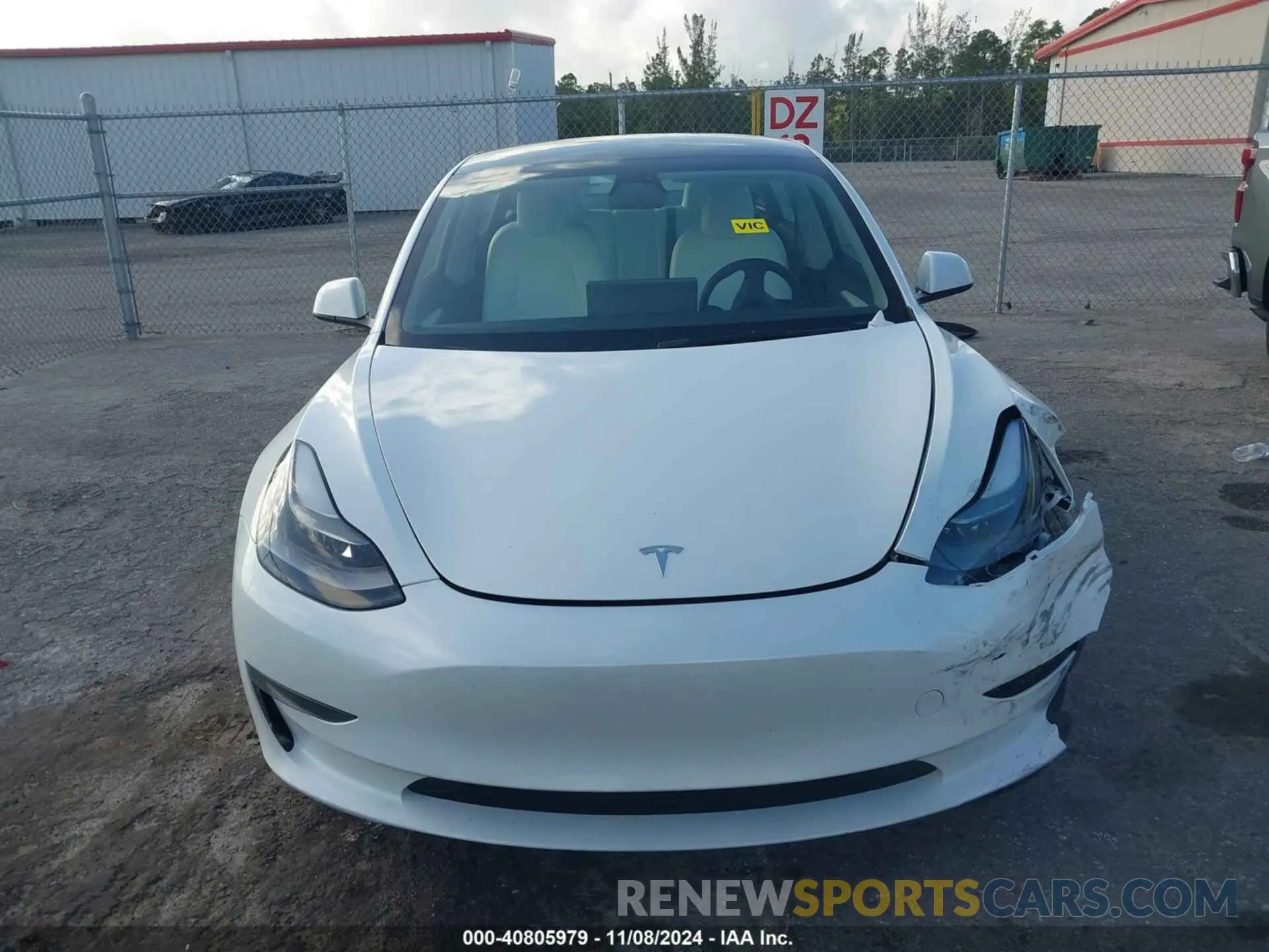 12 Photograph of a damaged car 5YJ3E1EA4PF574411 TESLA MODEL 3 2023