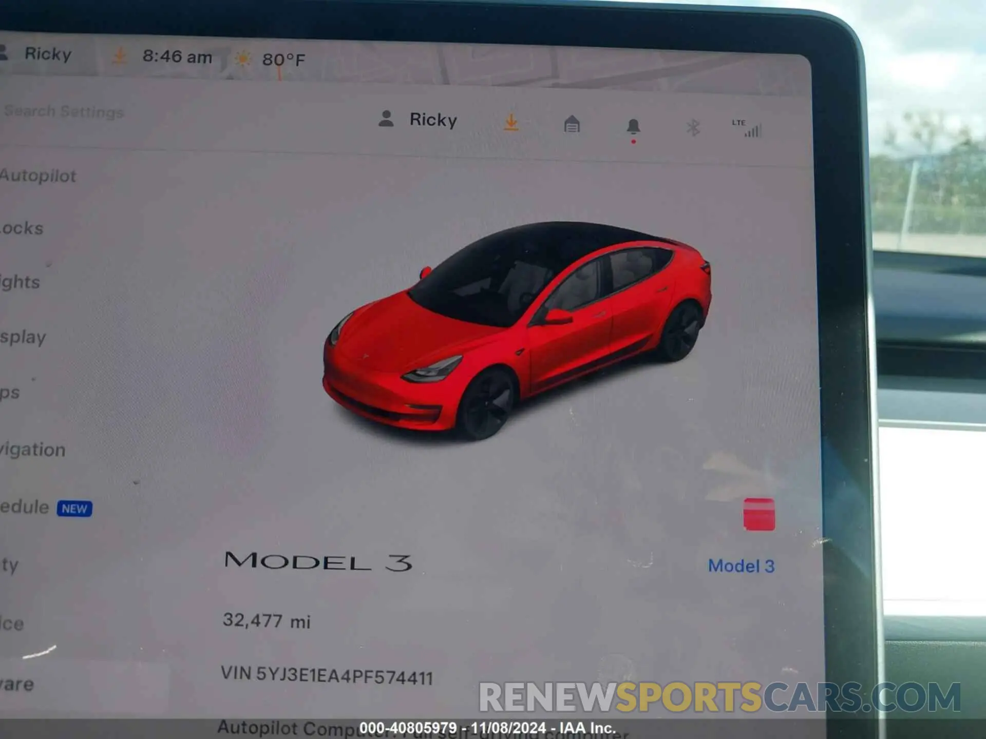 15 Photograph of a damaged car 5YJ3E1EA4PF574411 TESLA MODEL 3 2023
