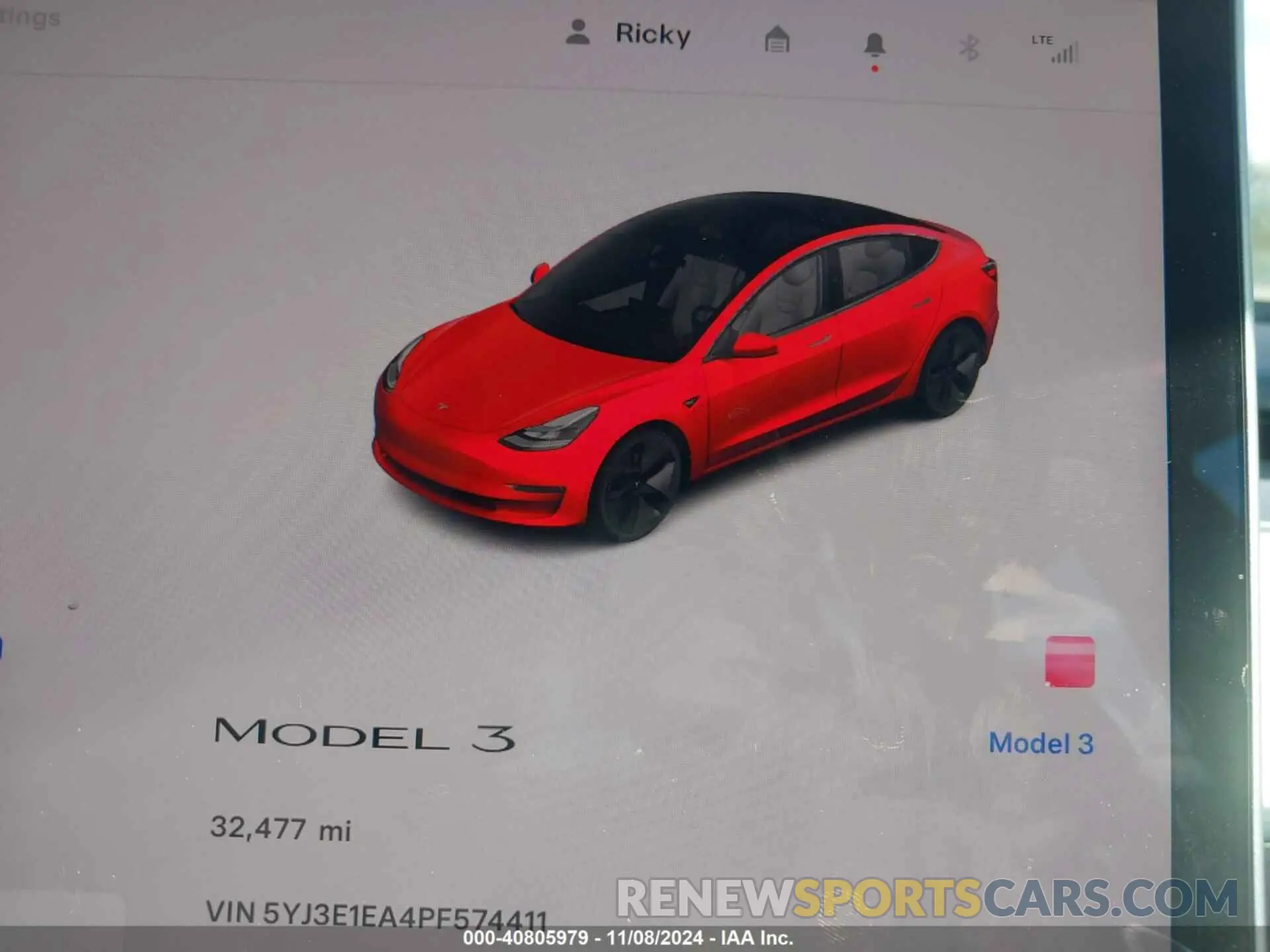 7 Photograph of a damaged car 5YJ3E1EA4PF574411 TESLA MODEL 3 2023