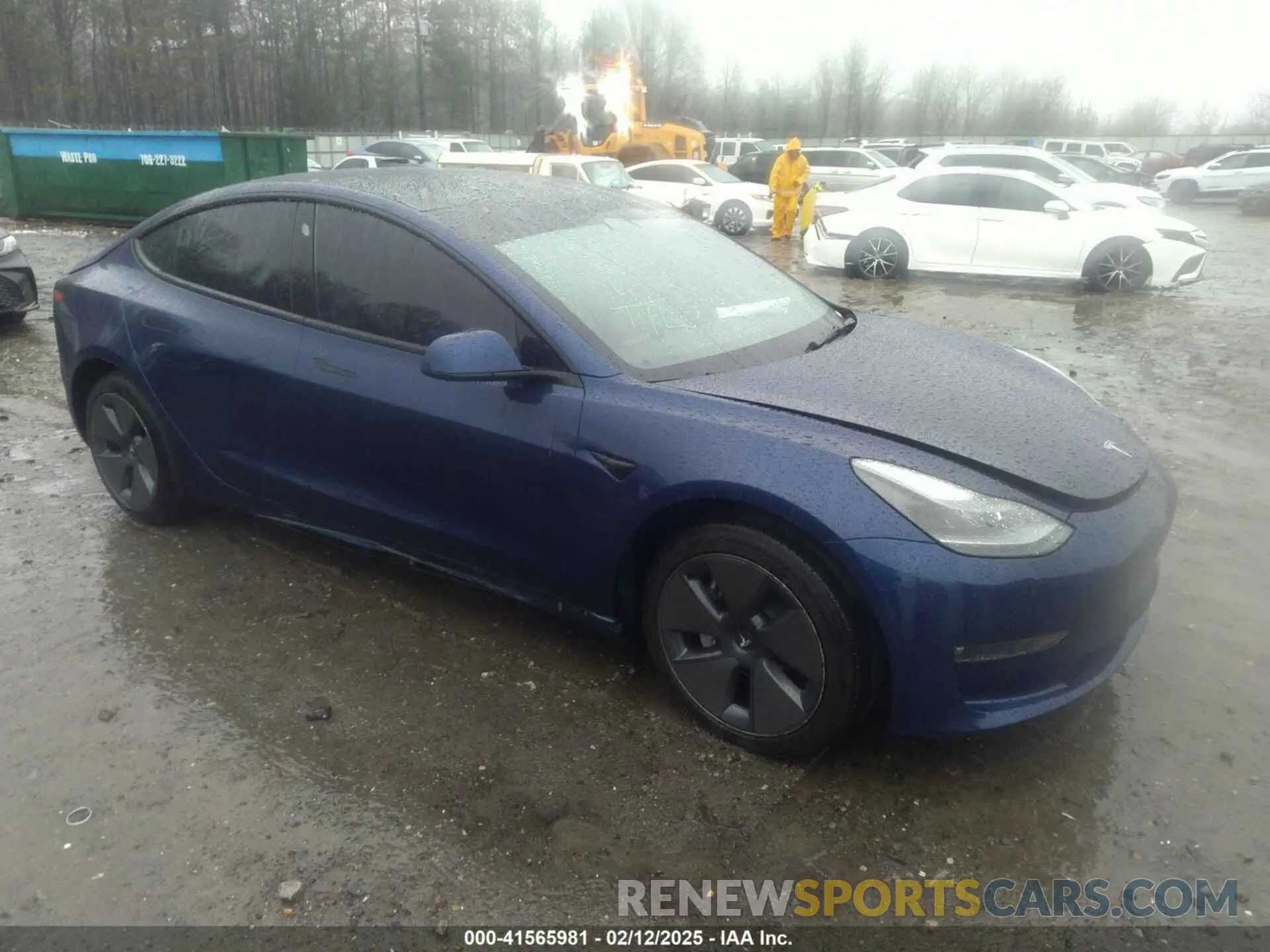1 Photograph of a damaged car 5YJ3E1EA4PF576045 TESLA MODEL 3 2023