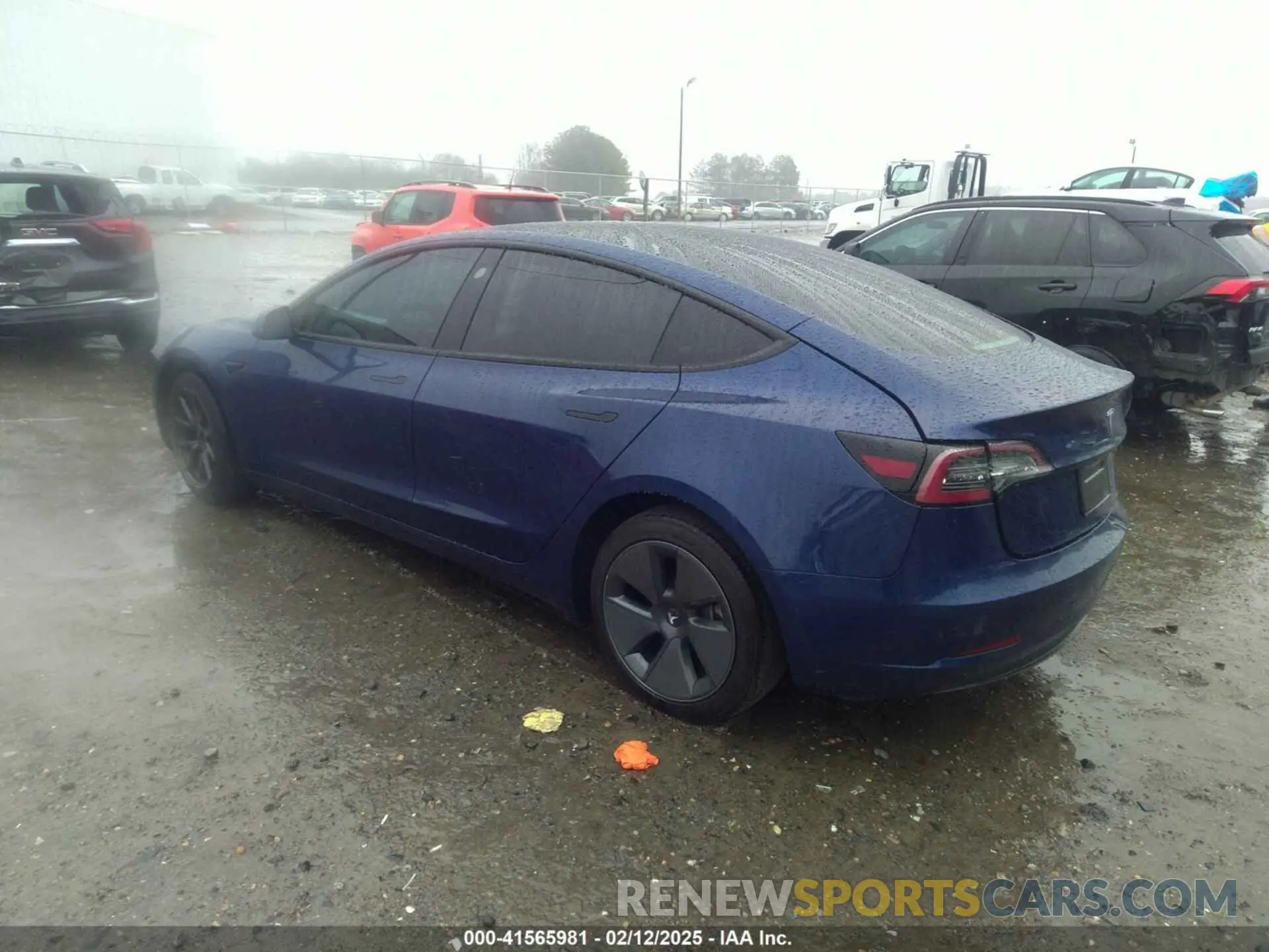 3 Photograph of a damaged car 5YJ3E1EA4PF576045 TESLA MODEL 3 2023