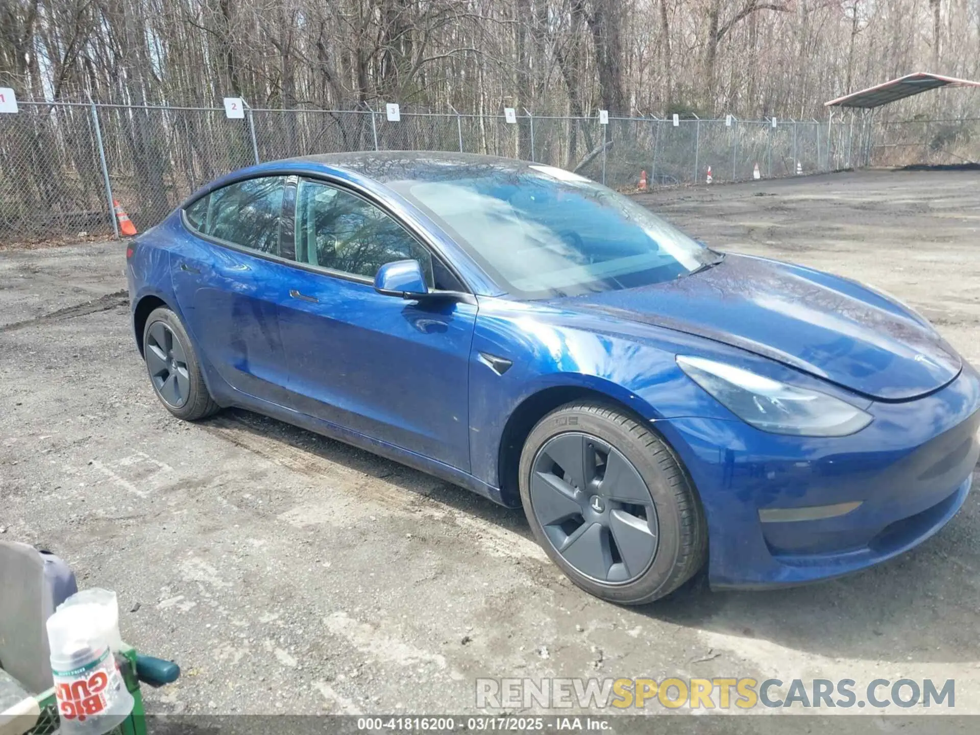 1 Фотография поврежденного автомобиля 5YJ3E1EA4PF581441 TESLA MODEL 3 2023