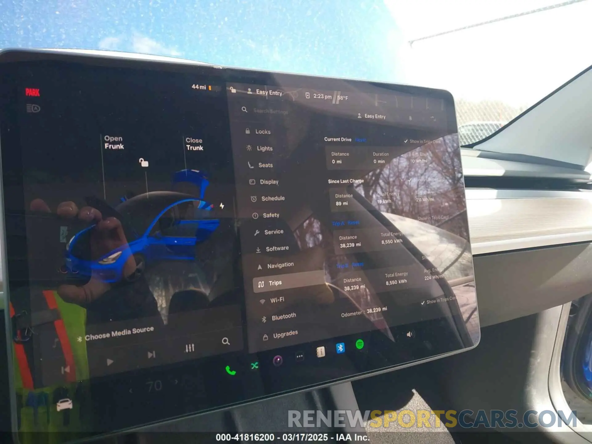 7 Фотография поврежденного автомобиля 5YJ3E1EA4PF581441 TESLA MODEL 3 2023