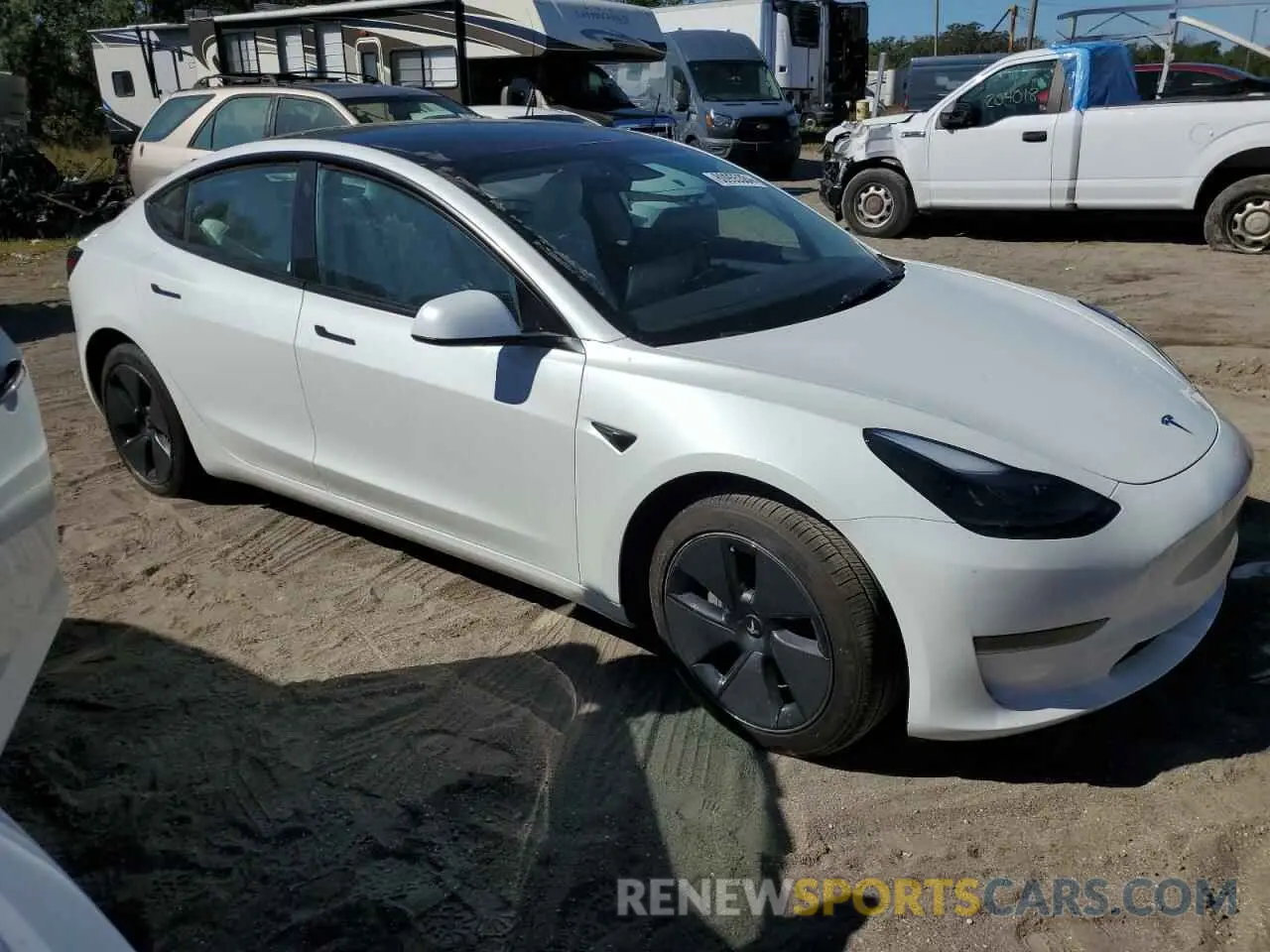 4 Photograph of a damaged car 5YJ3E1EA4PF594495 TESLA MODEL 3 2023