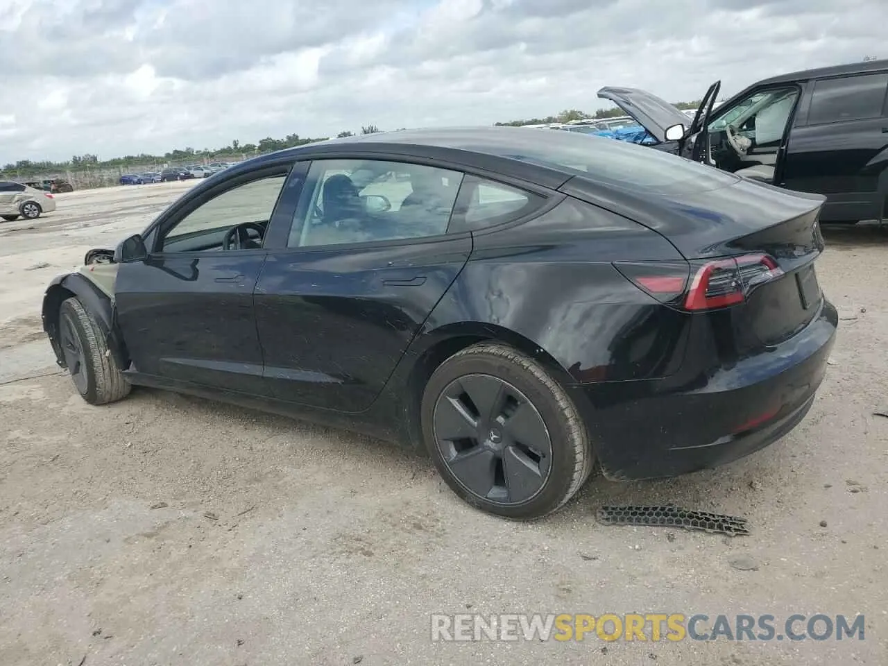 2 Фотография поврежденного автомобиля 5YJ3E1EA4PF601185 TESLA MODEL 3 2023