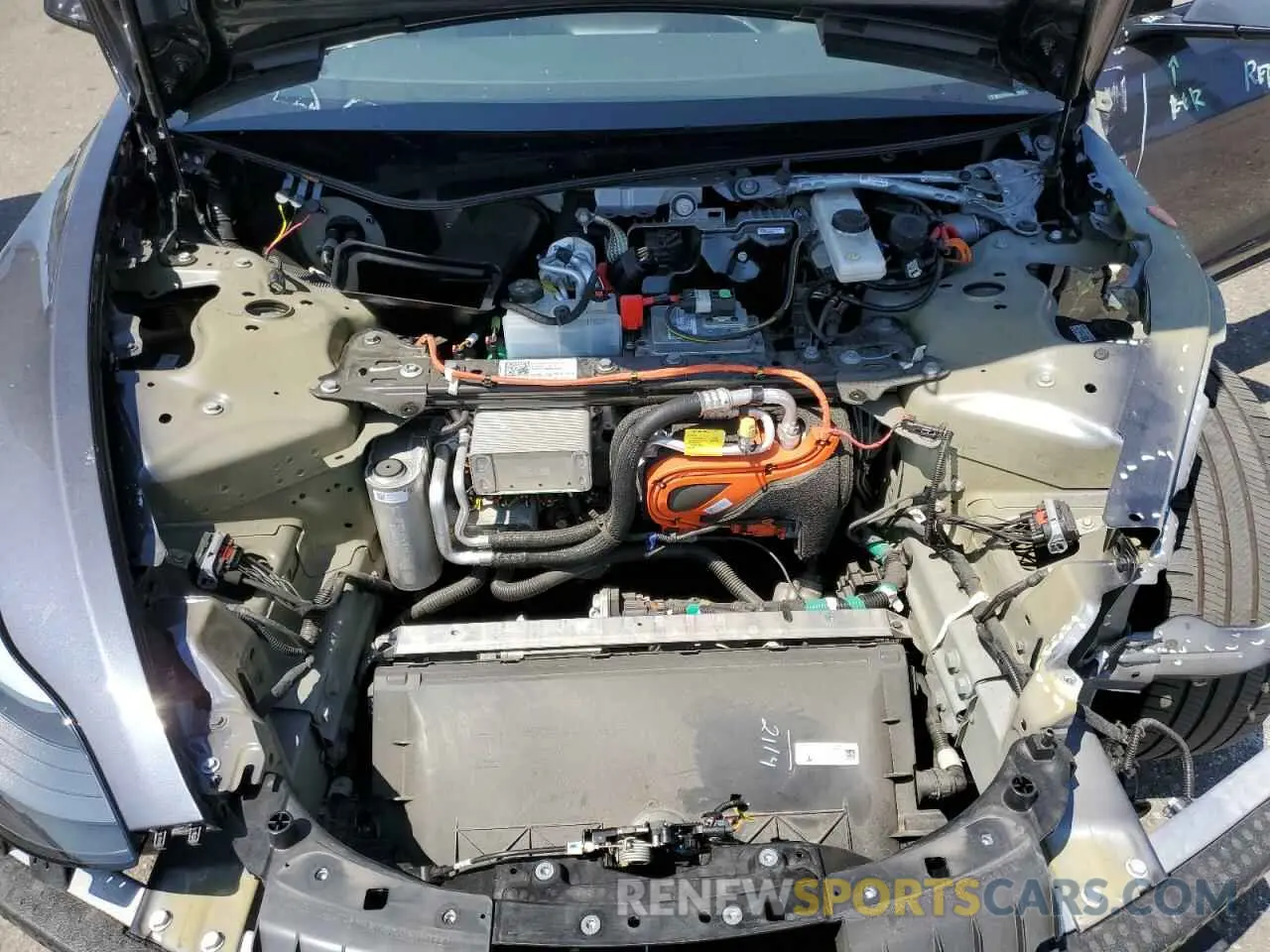11 Фотография поврежденного автомобиля 5YJ3E1EA4PF615975 TESLA MODEL 3 2023