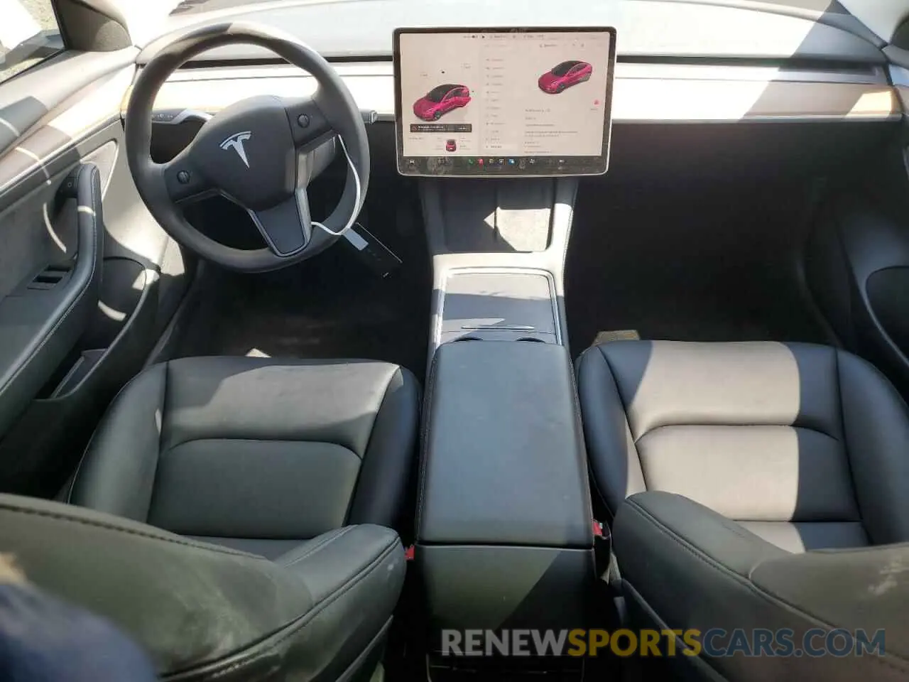8 Photograph of a damaged car 5YJ3E1EA4PF638401 TESLA MODEL 3 2023