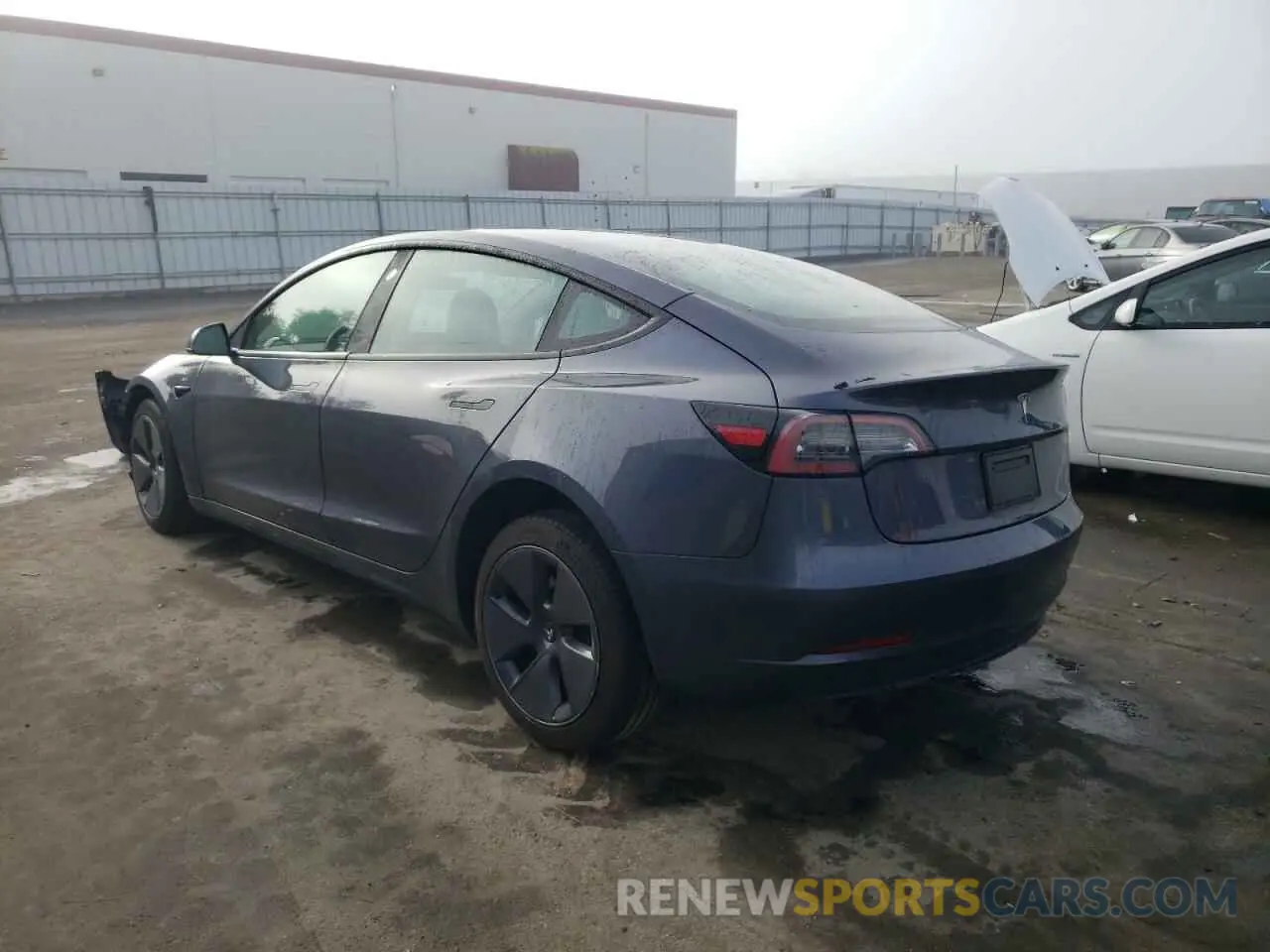 2 Photograph of a damaged car 5YJ3E1EA4PF640665 TESLA MODEL 3 2023
