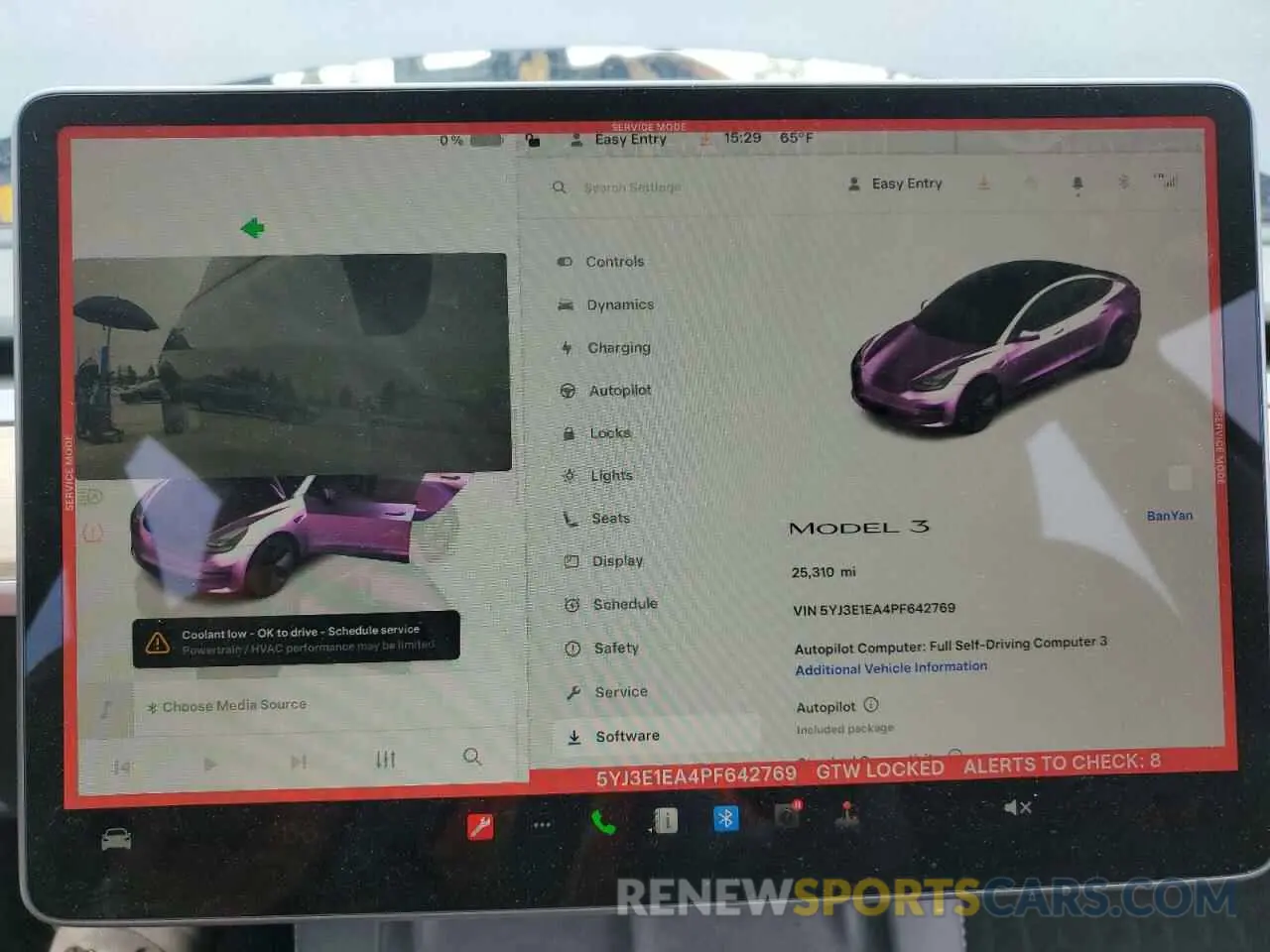 9 Фотография поврежденного автомобиля 5YJ3E1EA4PF642769 TESLA MODEL 3 2023