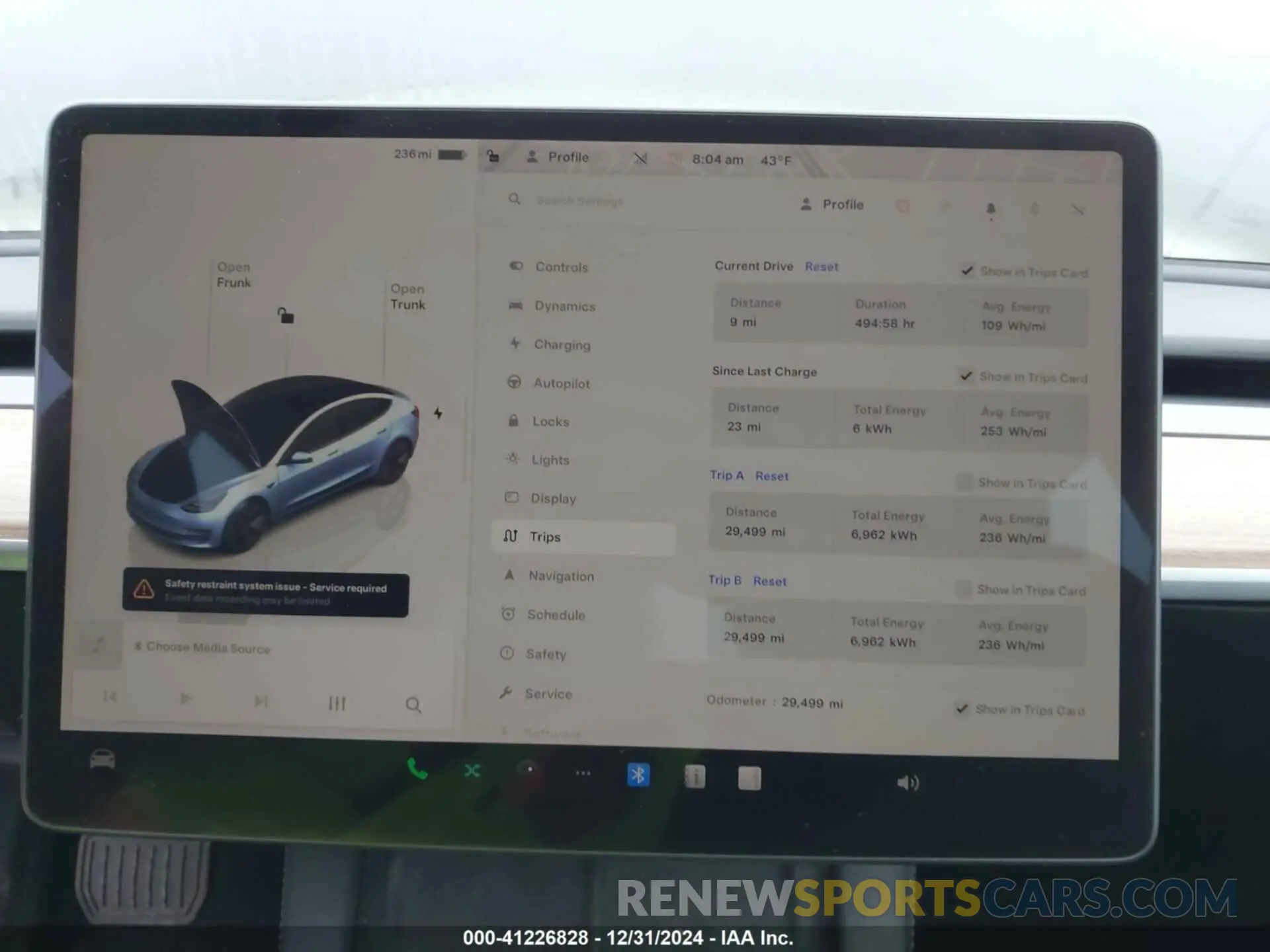 7 Photograph of a damaged car 5YJ3E1EA4PF655098 TESLA MODEL 3 2023