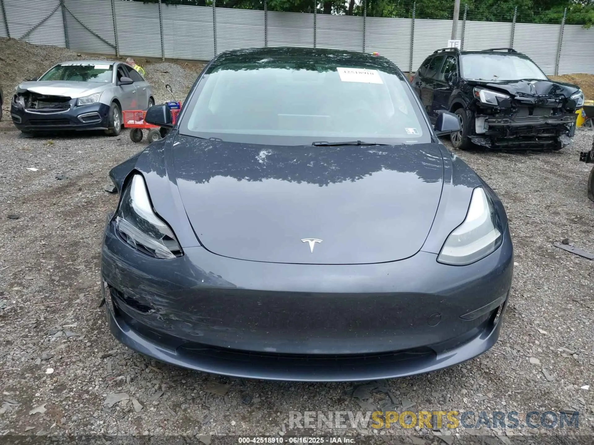 13 Фотография поврежденного автомобиля 5YJ3E1EA4PF657112 TESLA MODEL 3 2023