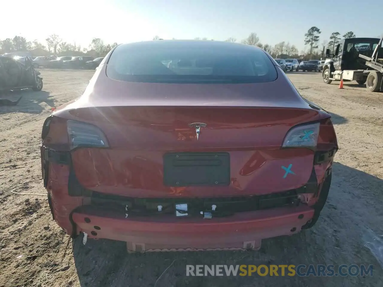 6 Photograph of a damaged car 5YJ3E1EA4PF677232 TESLA MODEL 3 2023