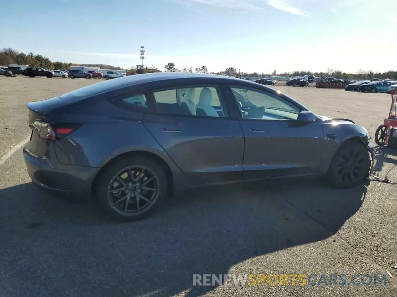 3 Photograph of a damaged car 5YJ3E1EA4PF680101 TESLA MODEL 3 2023
