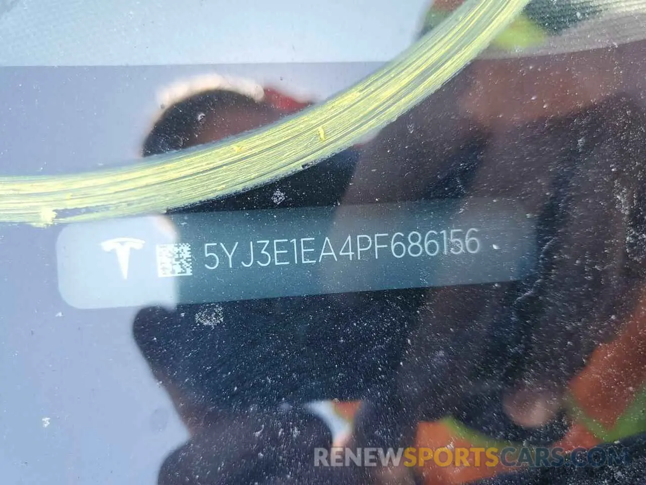 12 Фотография поврежденного автомобиля 5YJ3E1EA4PF686156 TESLA MODEL 3 2023