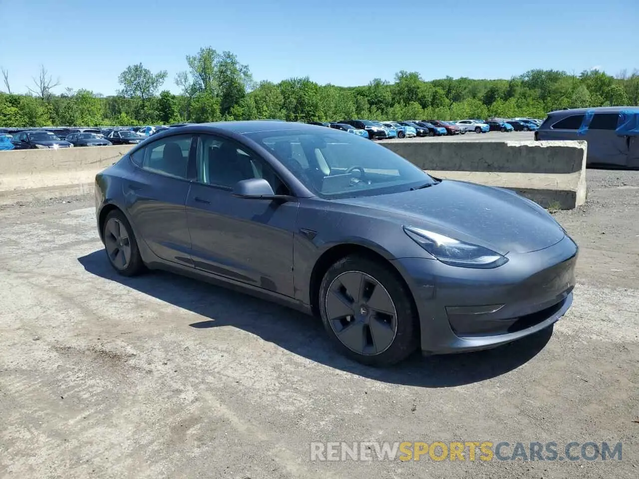 4 Фотография поврежденного автомобиля 5YJ3E1EA4PF686156 TESLA MODEL 3 2023