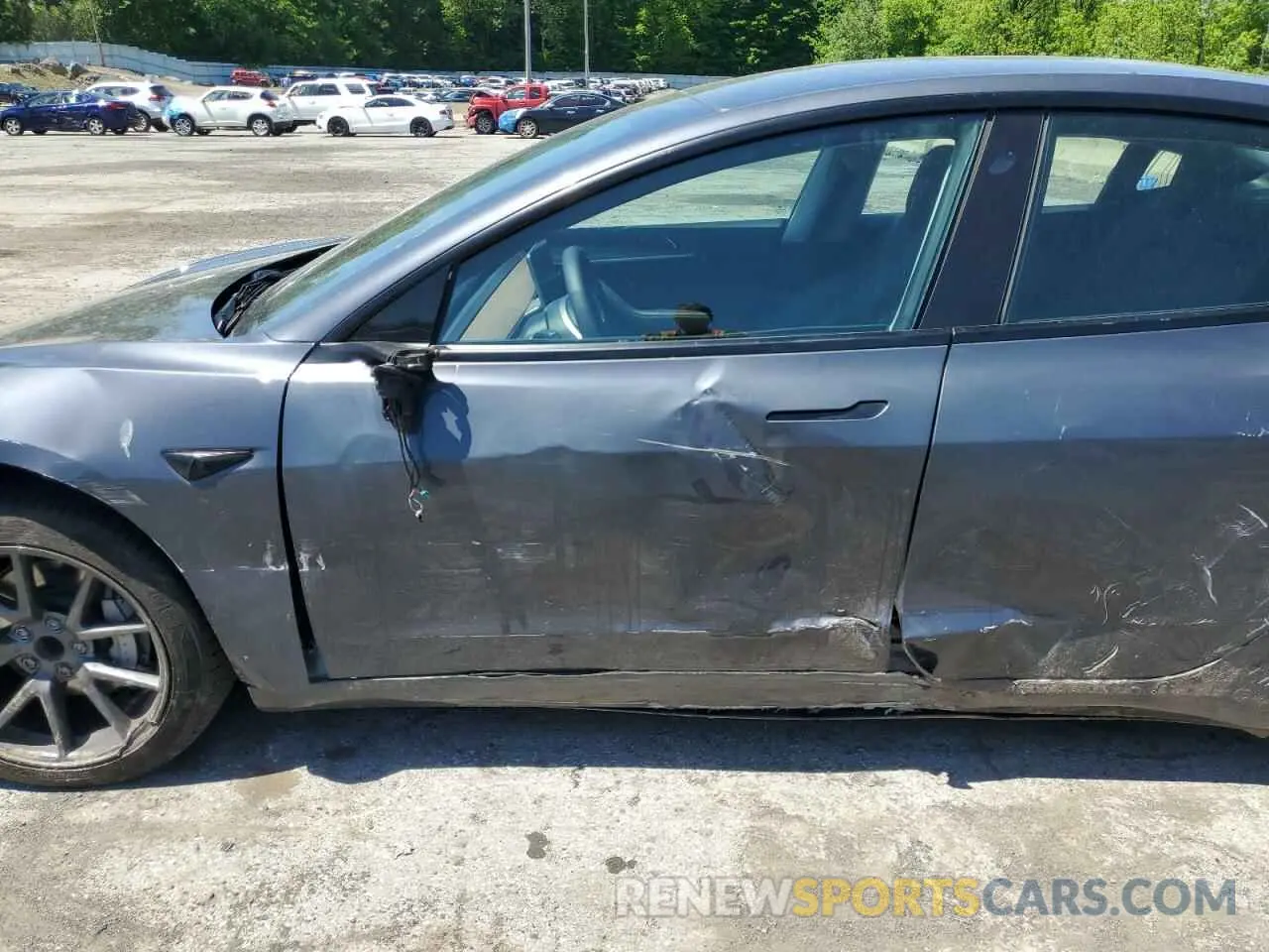 7 Фотография поврежденного автомобиля 5YJ3E1EA4PF686156 TESLA MODEL 3 2023