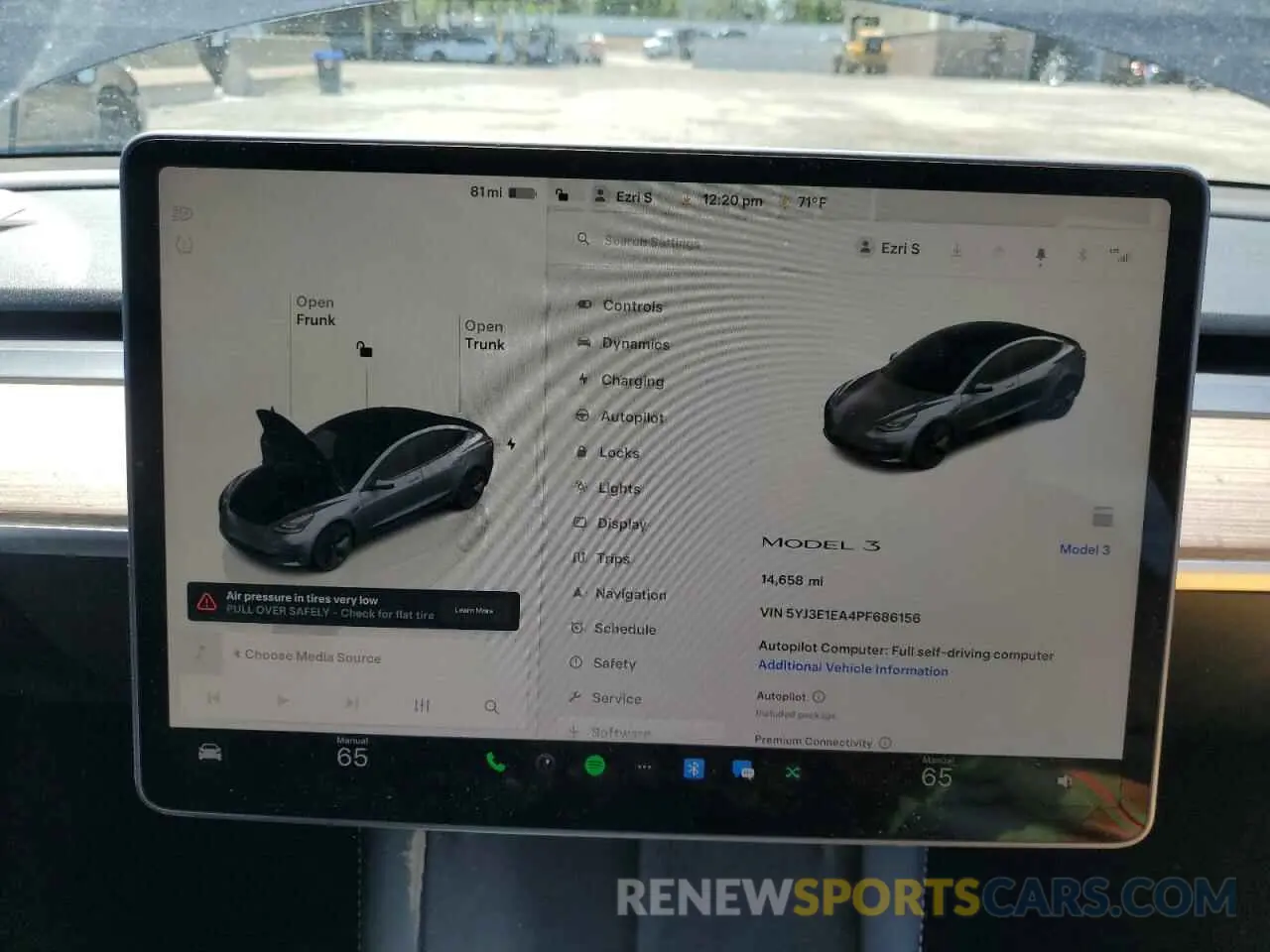 9 Фотография поврежденного автомобиля 5YJ3E1EA4PF686156 TESLA MODEL 3 2023