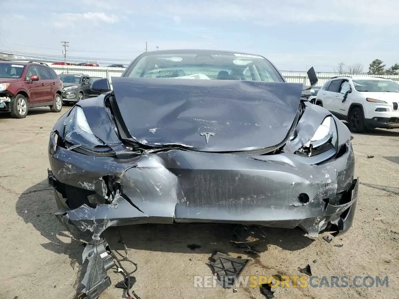 5 Photograph of a damaged car 5YJ3E1EA4PF702338 TESLA MODEL 3 2023