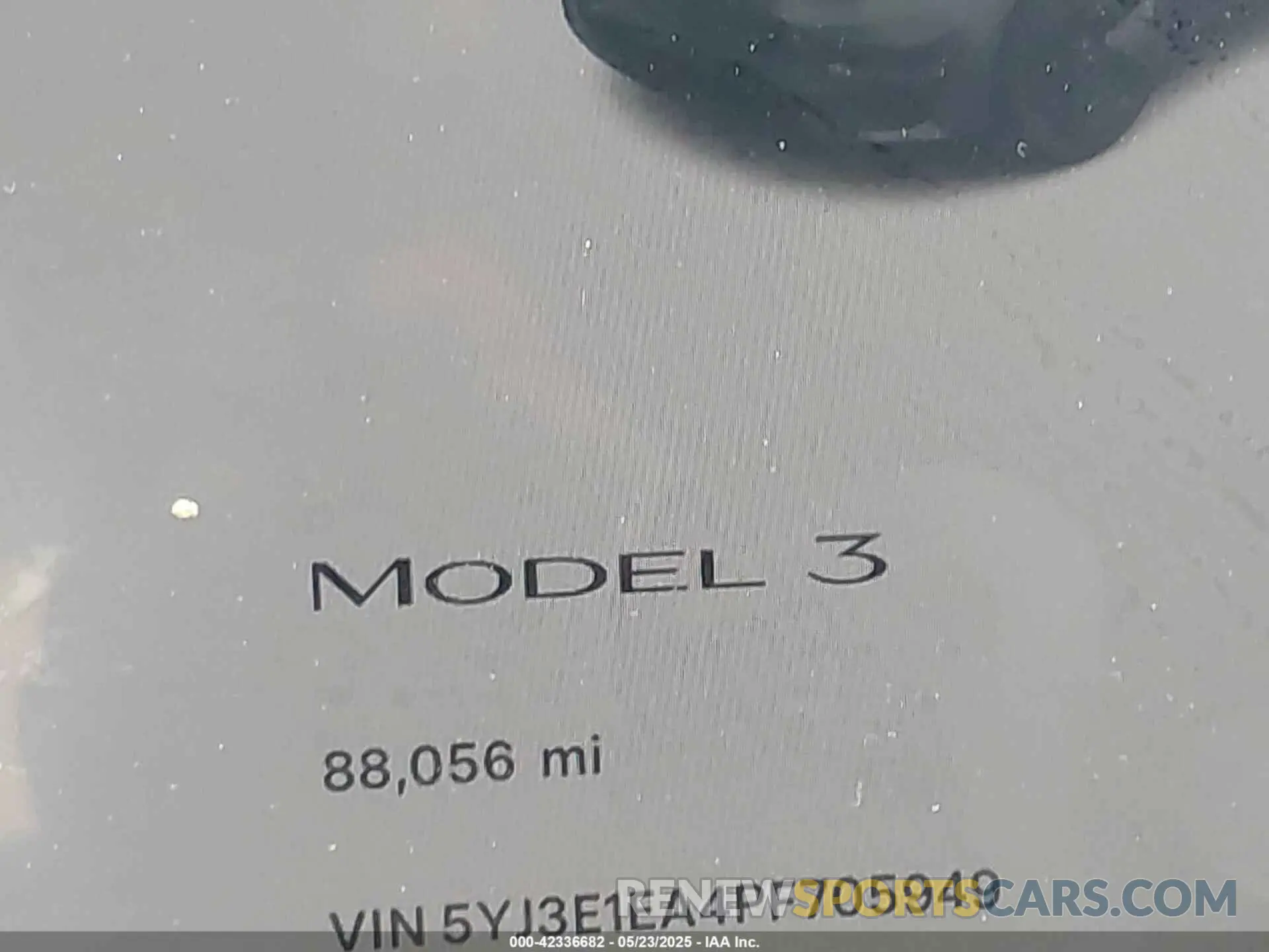 15 Photograph of a damaged car 5YJ3E1EA4PF705949 TESLA MODEL 3 2023