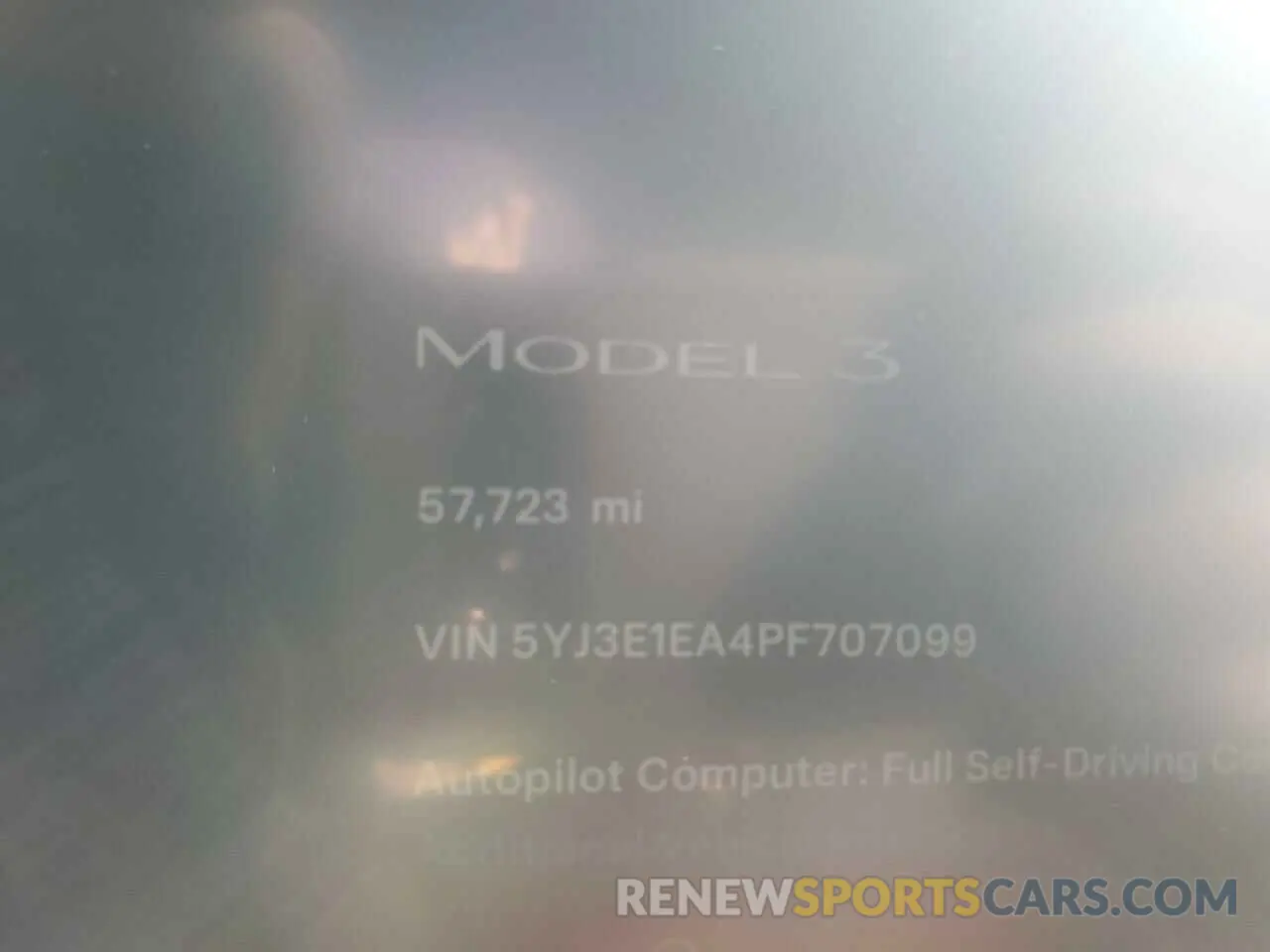 9 Фотография поврежденного автомобиля 5YJ3E1EA4PF707099 TESLA MODEL 3 2023