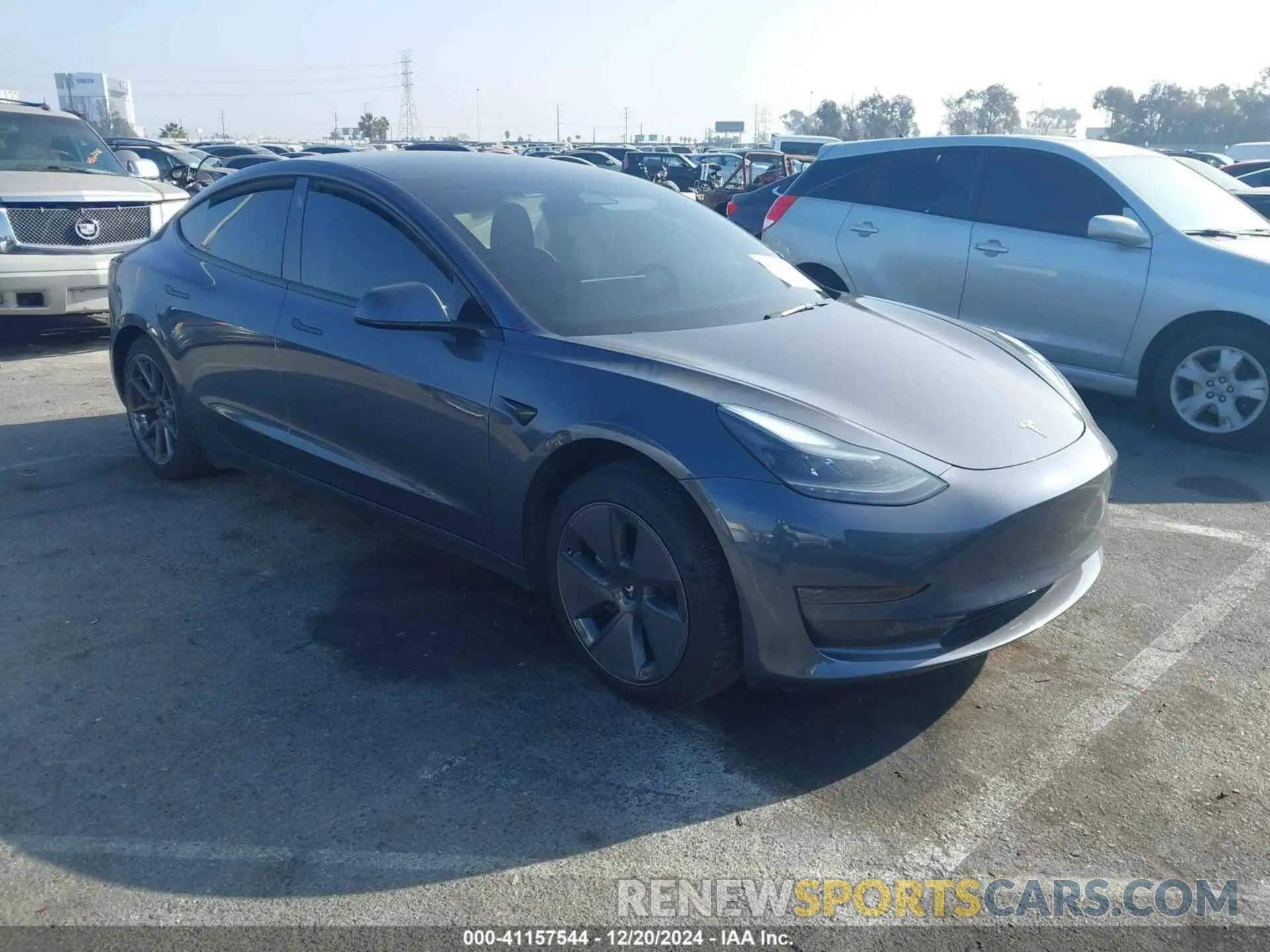 1 Photograph of a damaged car 5YJ3E1EA4PF710519 TESLA MODEL 3 2023