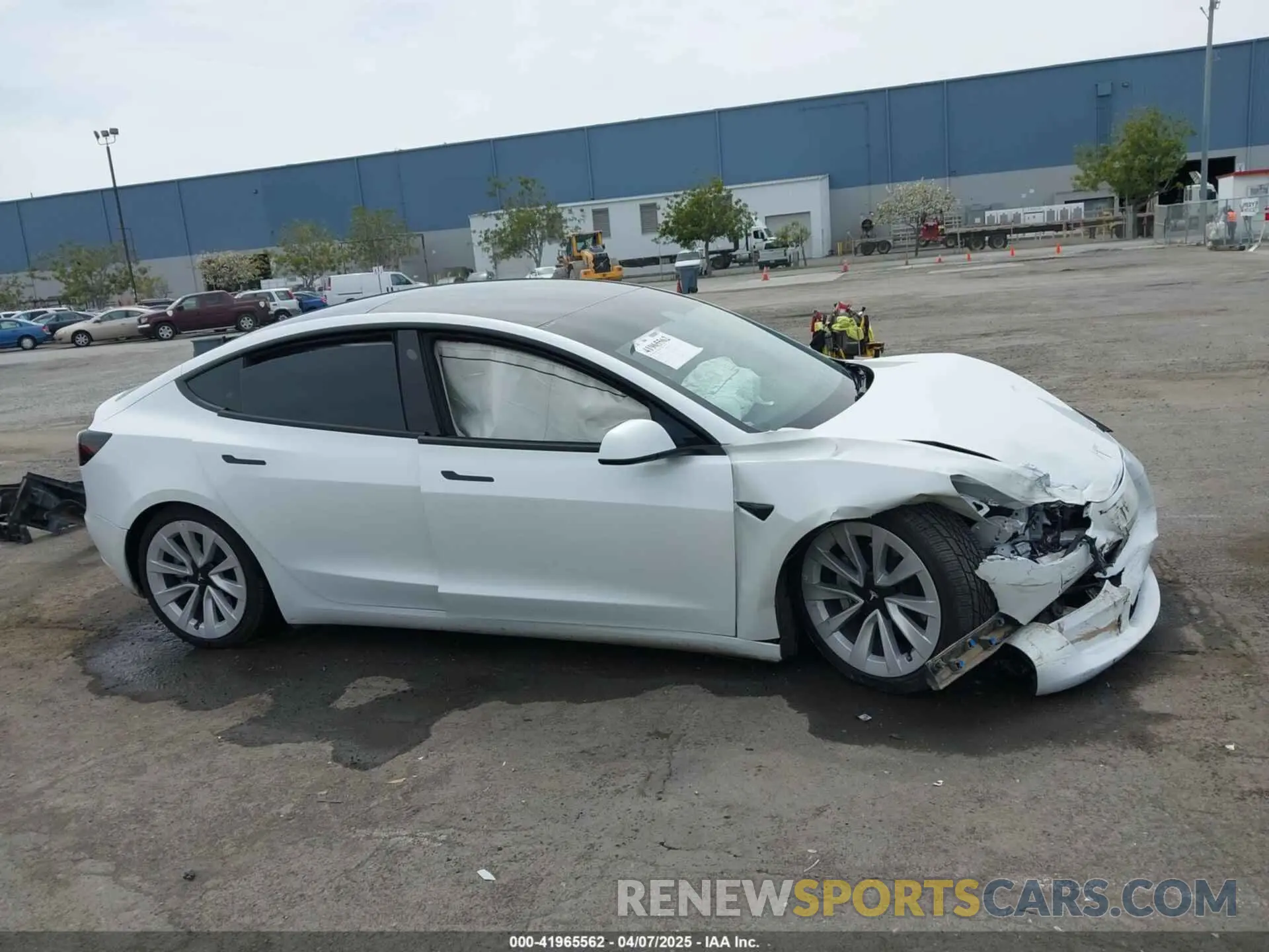 12 Photograph of a damaged car 5YJ3E1EA5PF383595 TESLA MODEL 3 2023