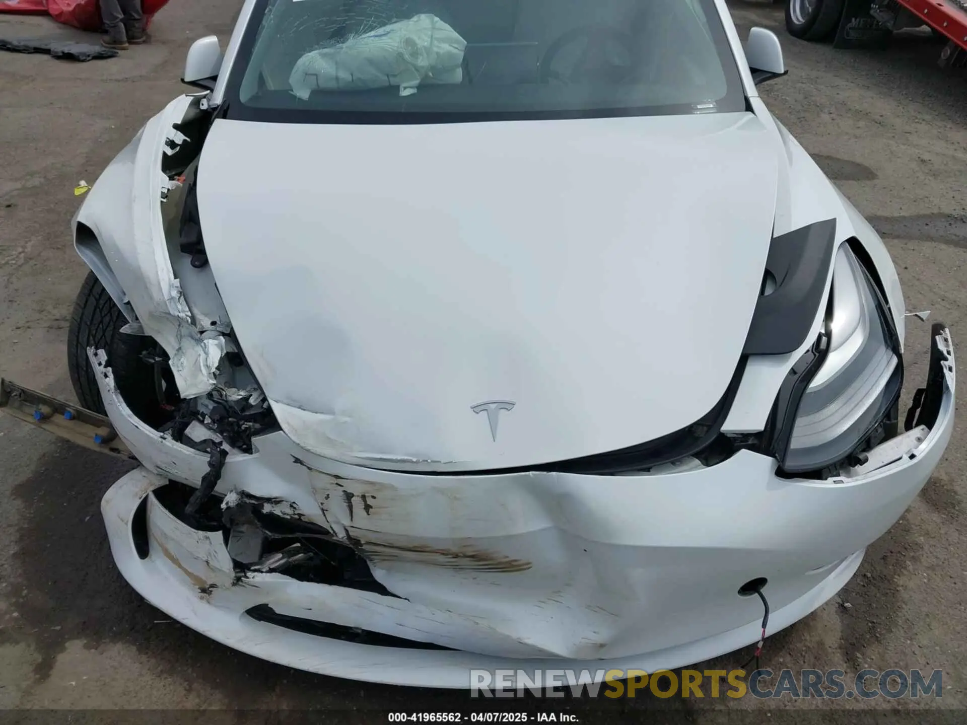 6 Photograph of a damaged car 5YJ3E1EA5PF383595 TESLA MODEL 3 2023