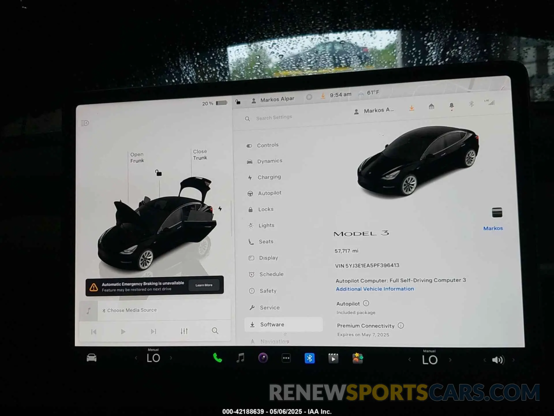 7 Photograph of a damaged car 5YJ3E1EA5PF396413 TESLA MODEL 3 2023