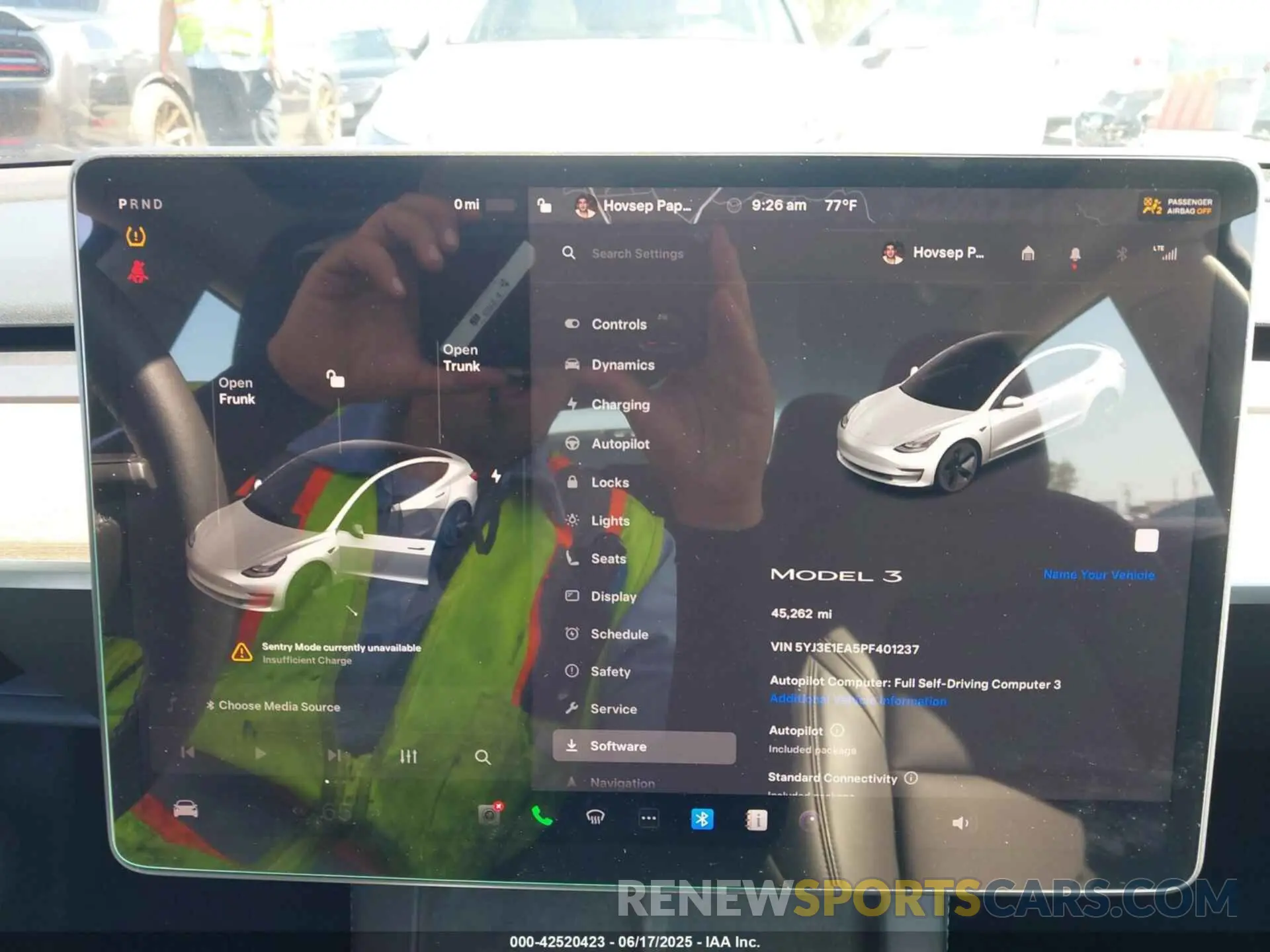 7 Фотография поврежденного автомобиля 5YJ3E1EA5PF401237 TESLA MODEL 3 2023