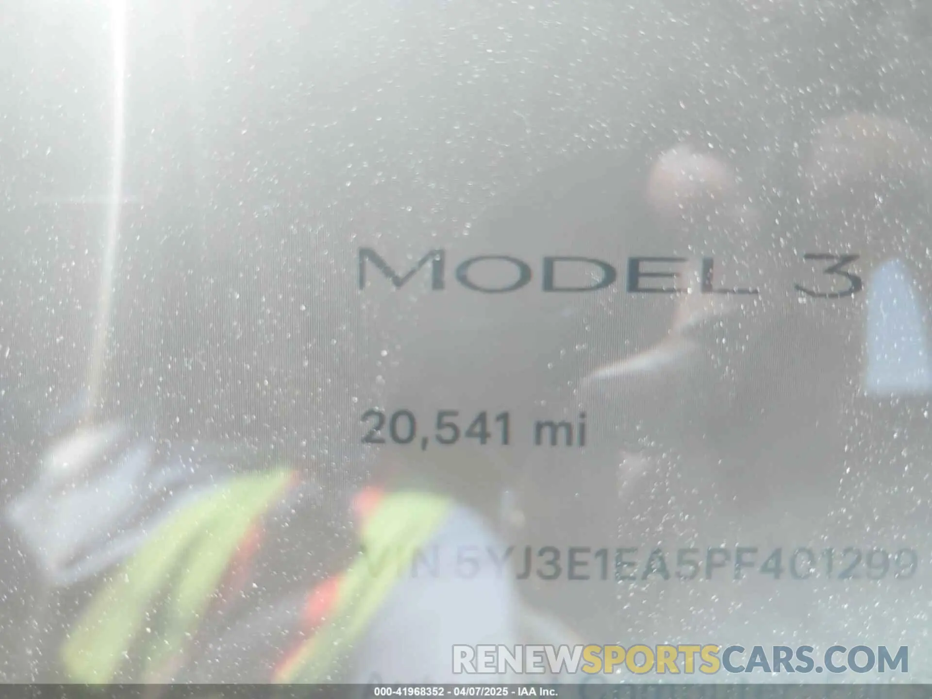 16 Photograph of a damaged car 5YJ3E1EA5PF401299 TESLA MODEL 3 2023