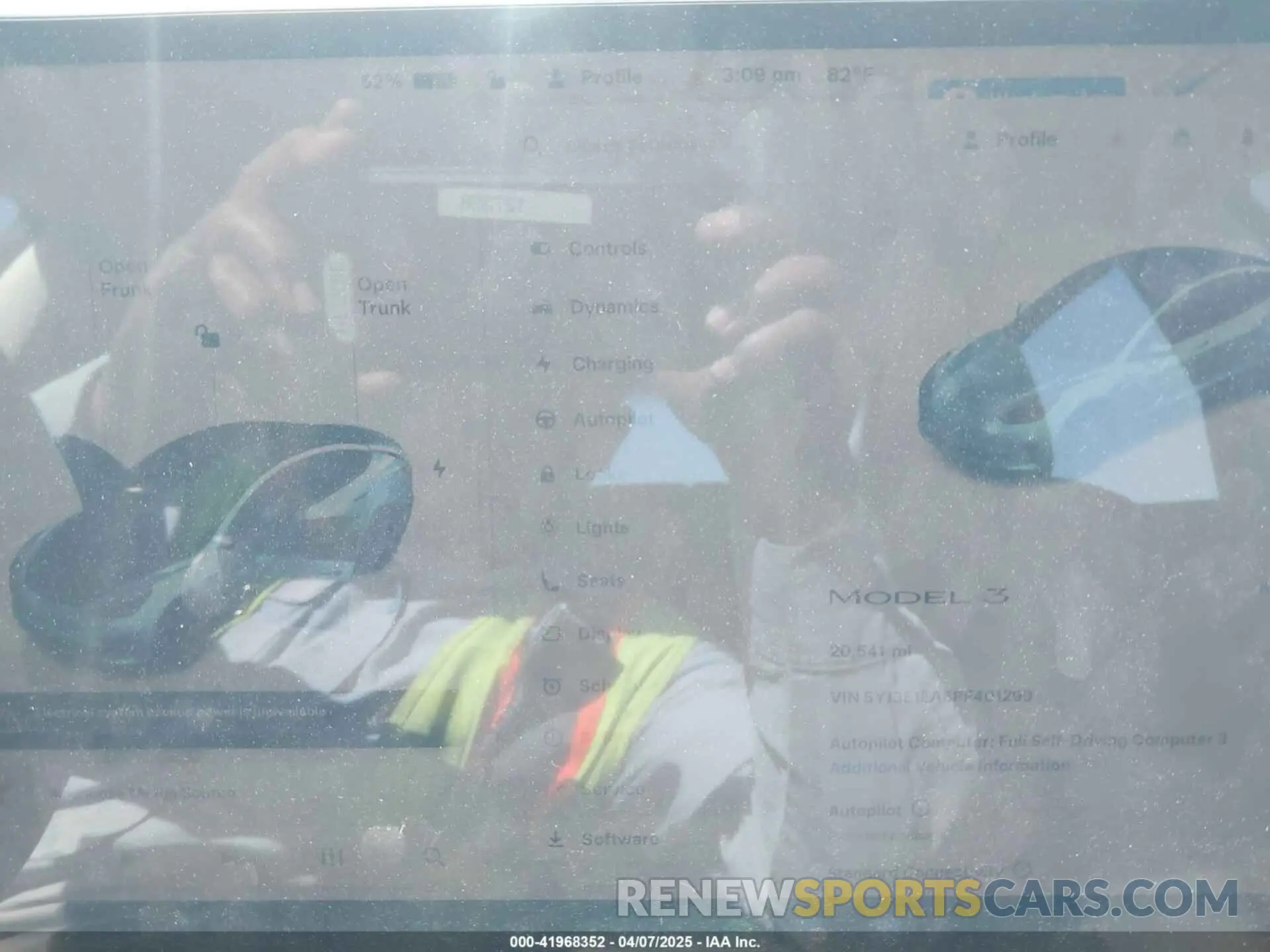 7 Photograph of a damaged car 5YJ3E1EA5PF401299 TESLA MODEL 3 2023