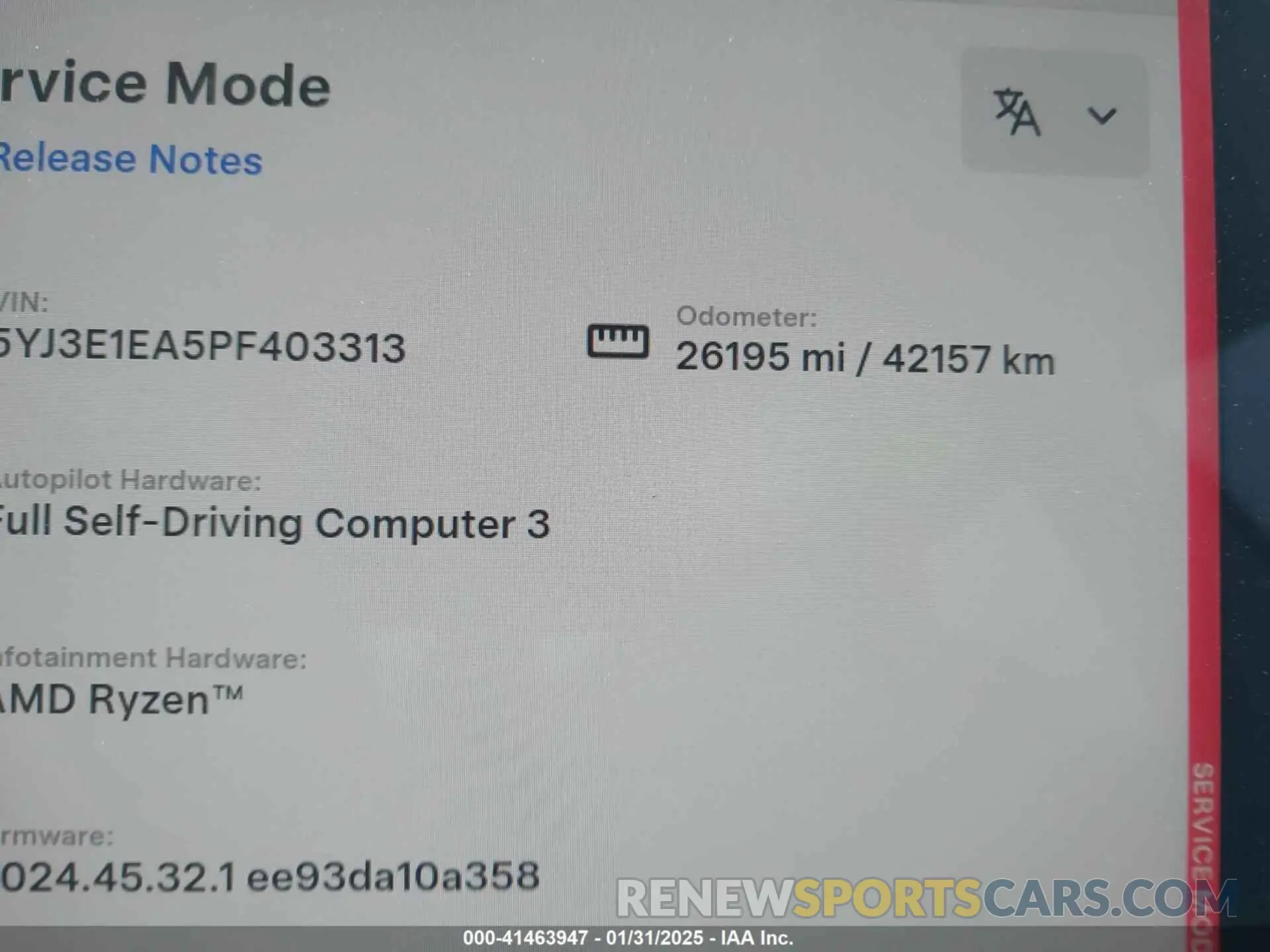 15 Photograph of a damaged car 5YJ3E1EA5PF403313 TESLA MODEL 3 2023