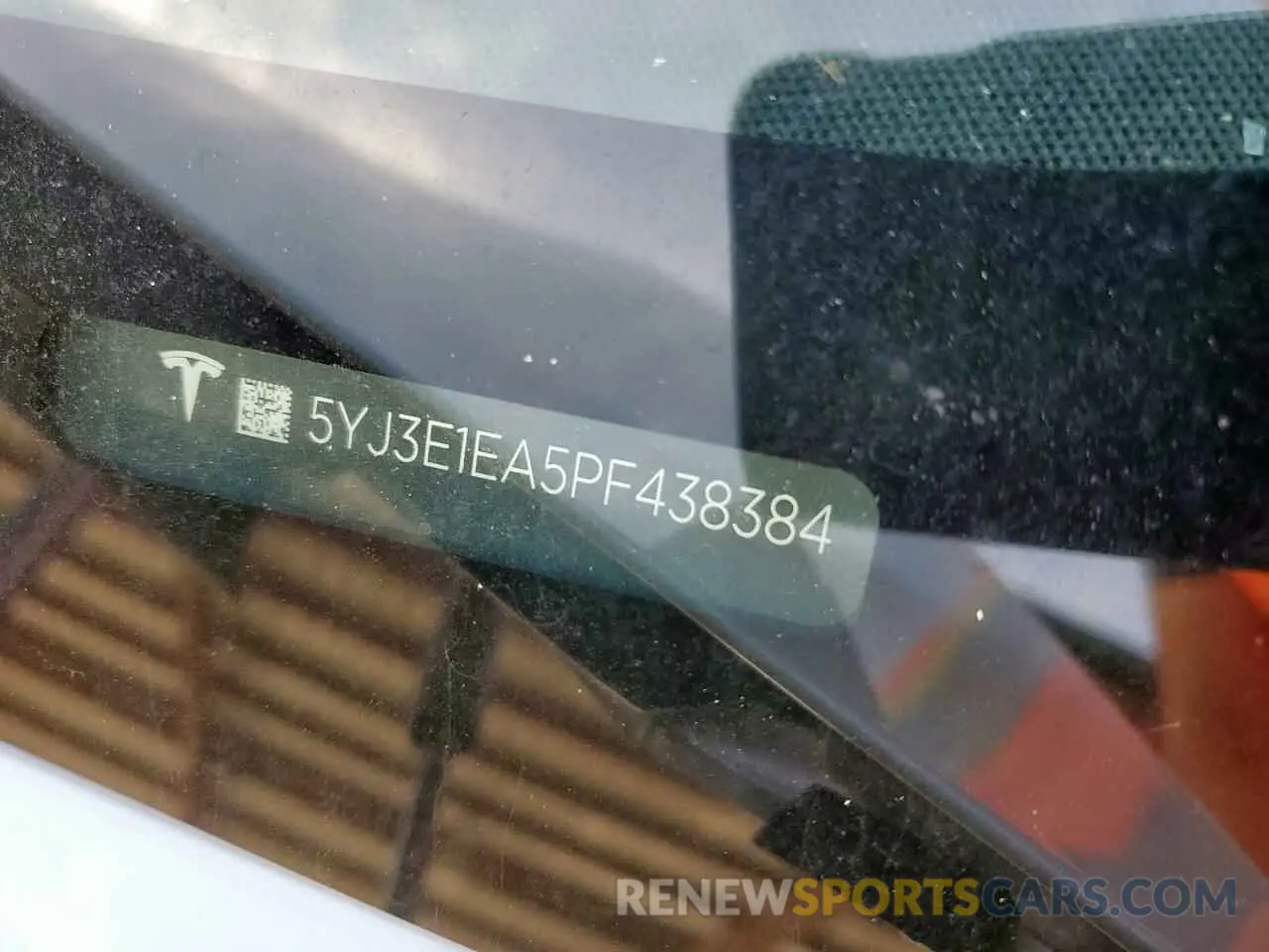 12 Photograph of a damaged car 5YJ3E1EA5PF438384 TESLA MODEL 3 2023