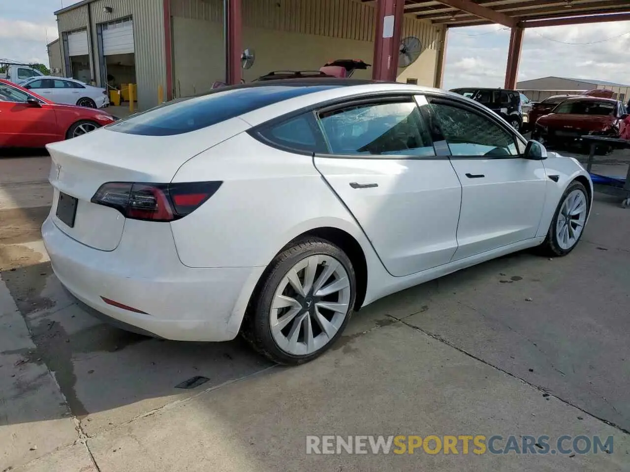3 Photograph of a damaged car 5YJ3E1EA5PF438384 TESLA MODEL 3 2023
