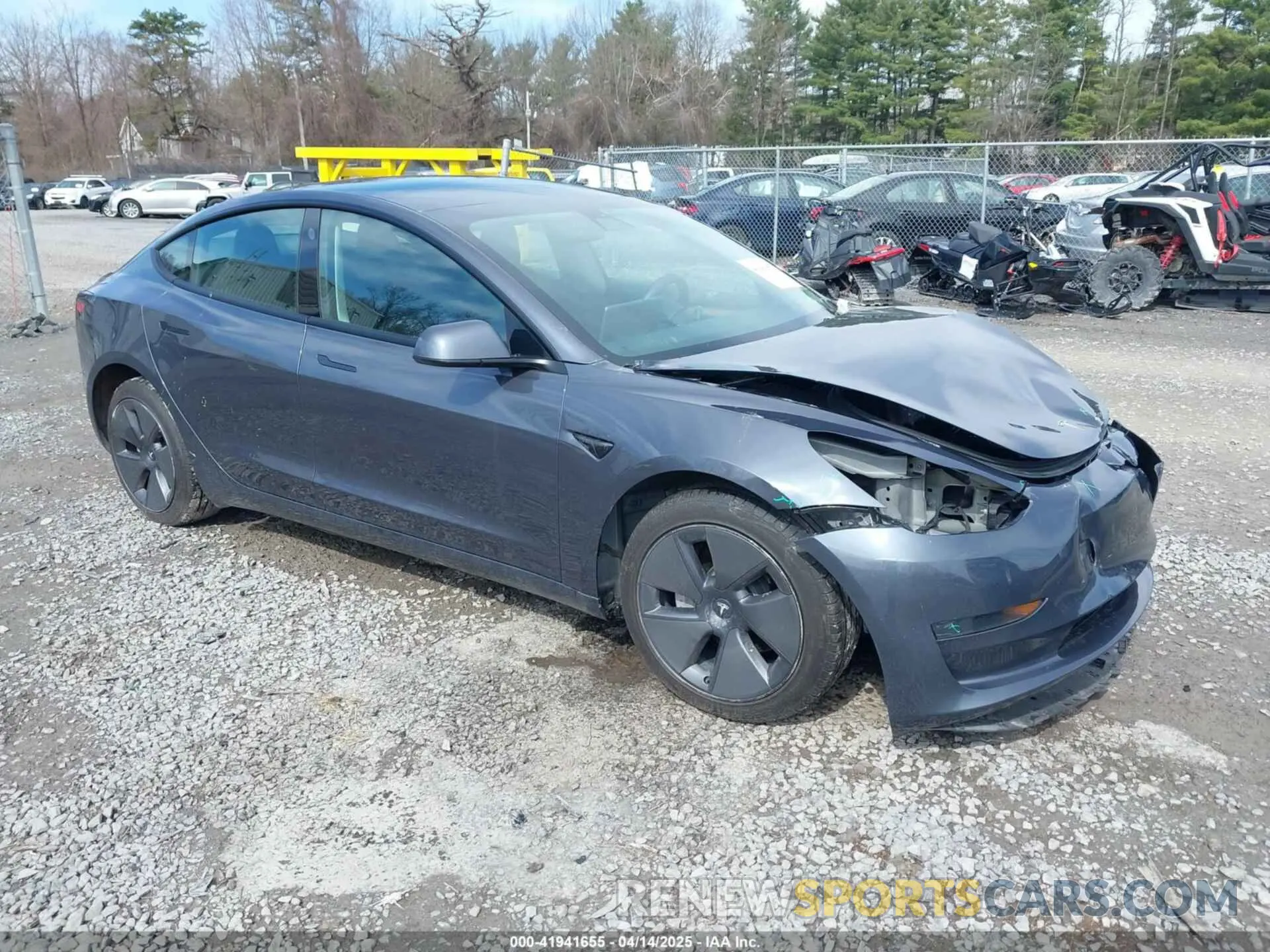1 Фотография поврежденного автомобиля 5YJ3E1EA5PF451085 TESLA MODEL 3 2023