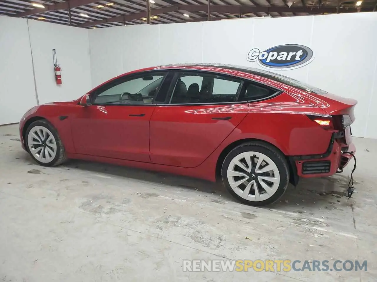 2 Photograph of a damaged car 5YJ3E1EA5PF456626 TESLA MODEL 3 2023
