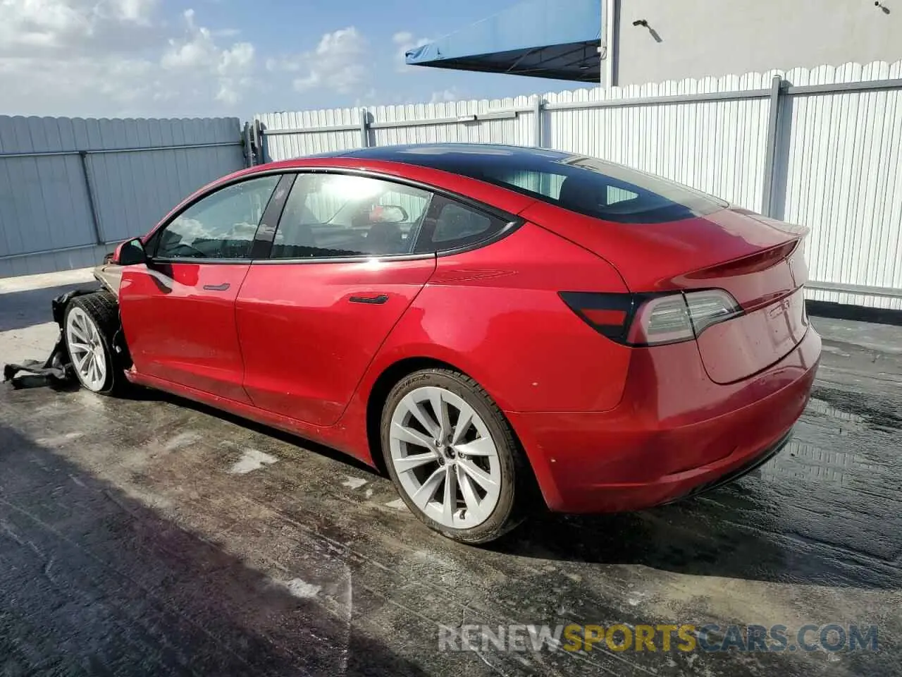 2 Photograph of a damaged car 5YJ3E1EA5PF457114 TESLA MODEL 3 2023