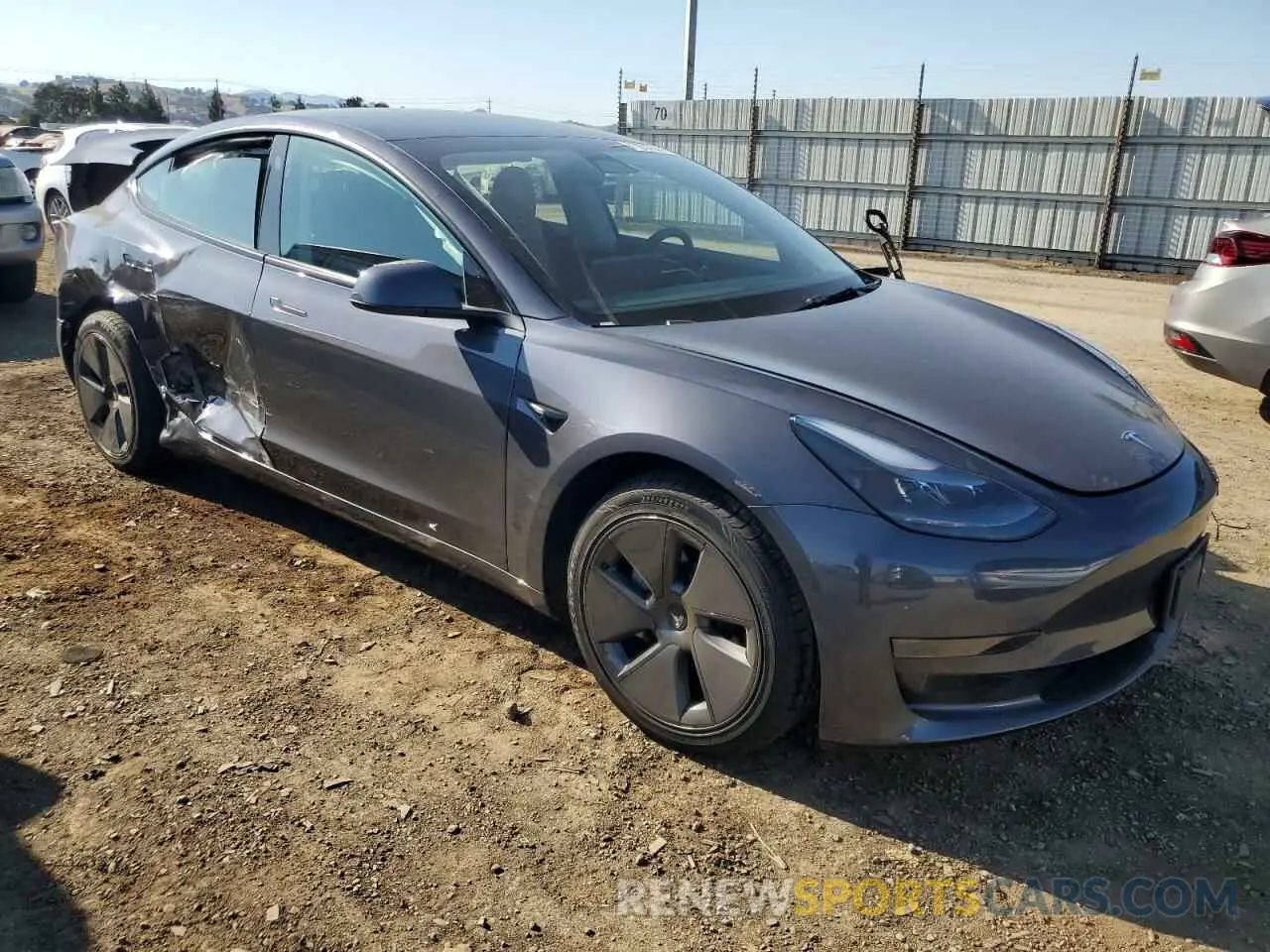 4 Photograph of a damaged car 5YJ3E1EA5PF457159 TESLA MODEL 3 2023