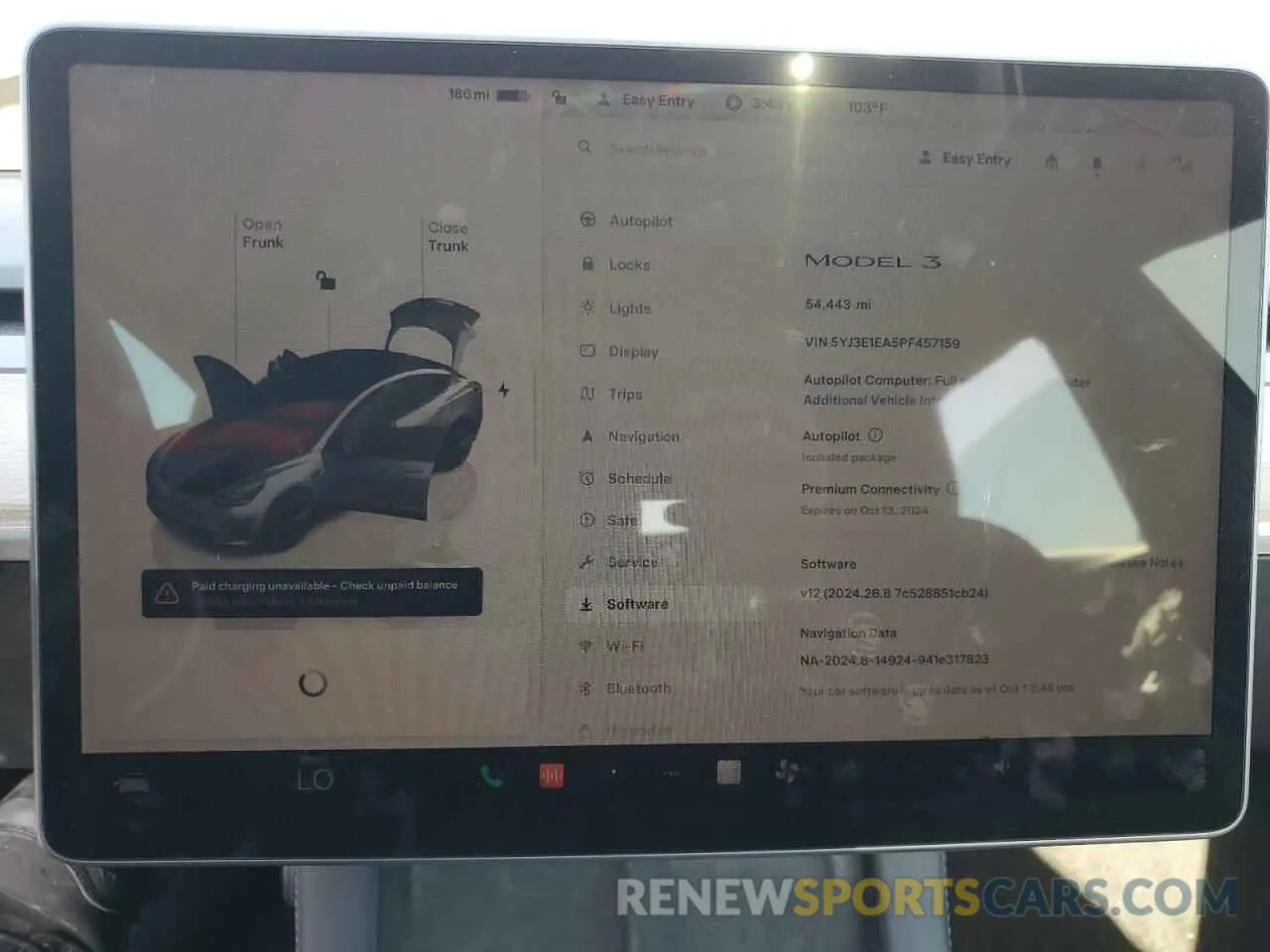 9 Photograph of a damaged car 5YJ3E1EA5PF457159 TESLA MODEL 3 2023