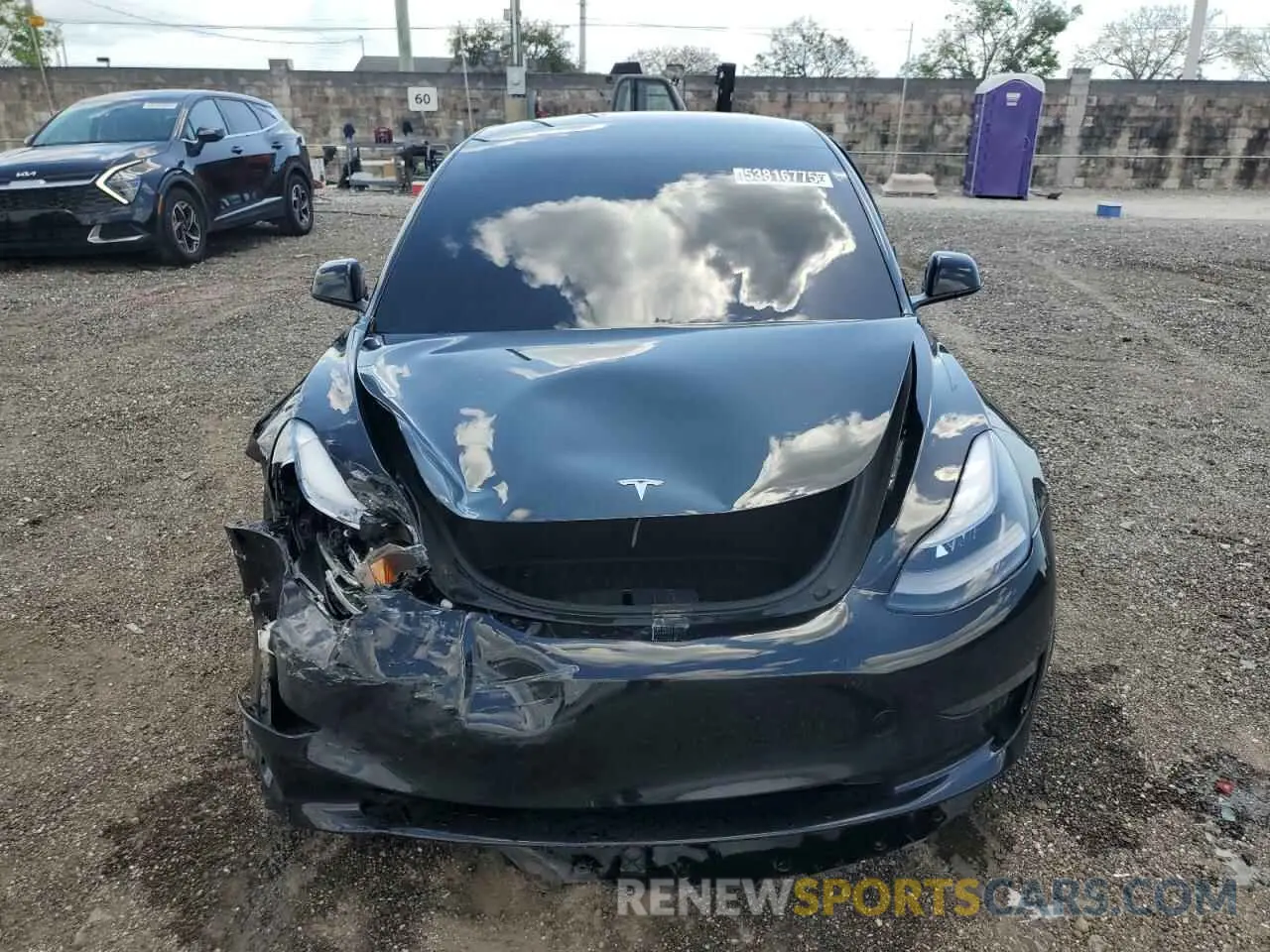 5 Photograph of a damaged car 5YJ3E1EA5PF459638 TESLA MODEL 3 2023