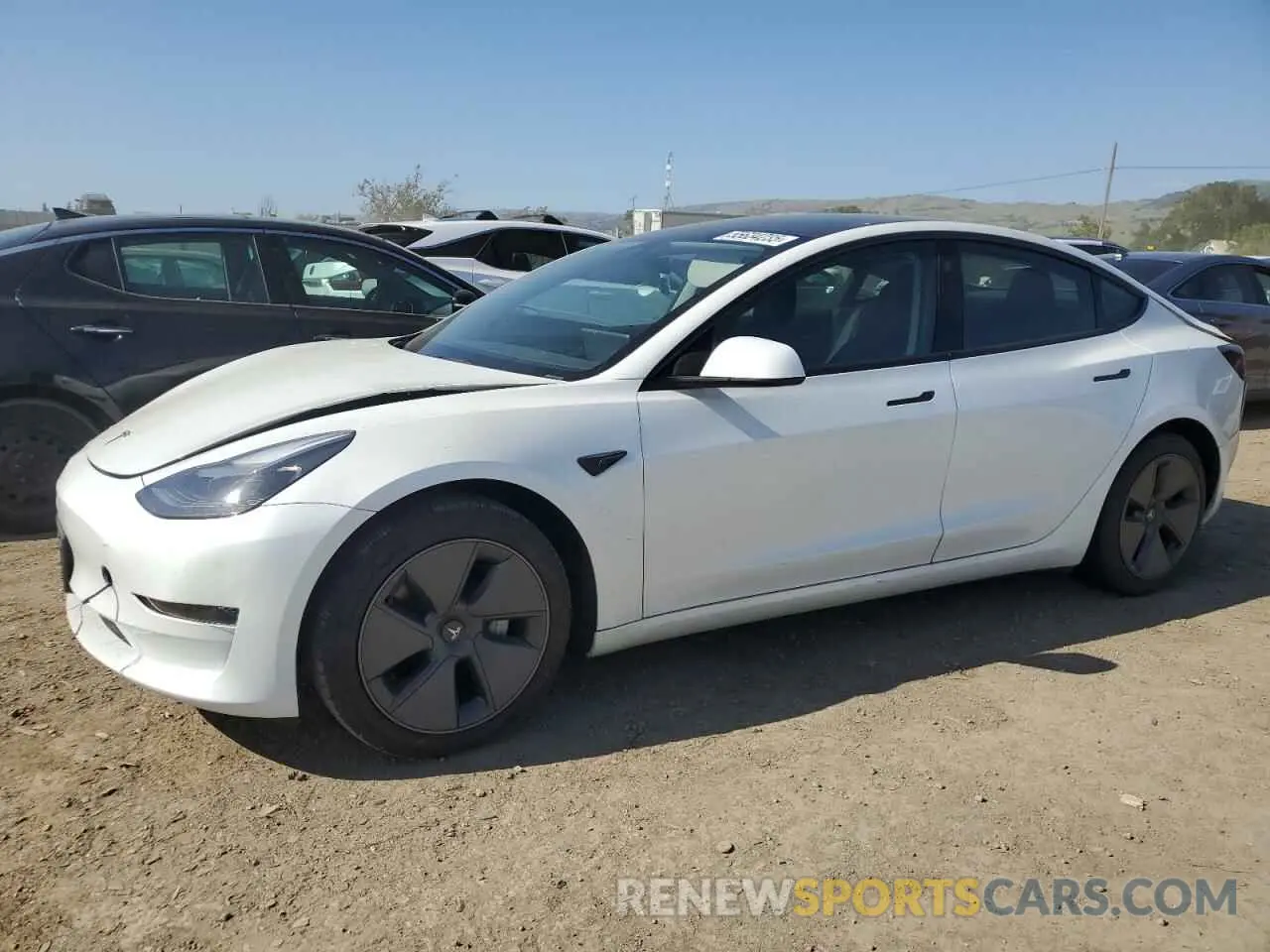 1 Photograph of a damaged car 5YJ3E1EA5PF463169 TESLA MODEL 3 2023