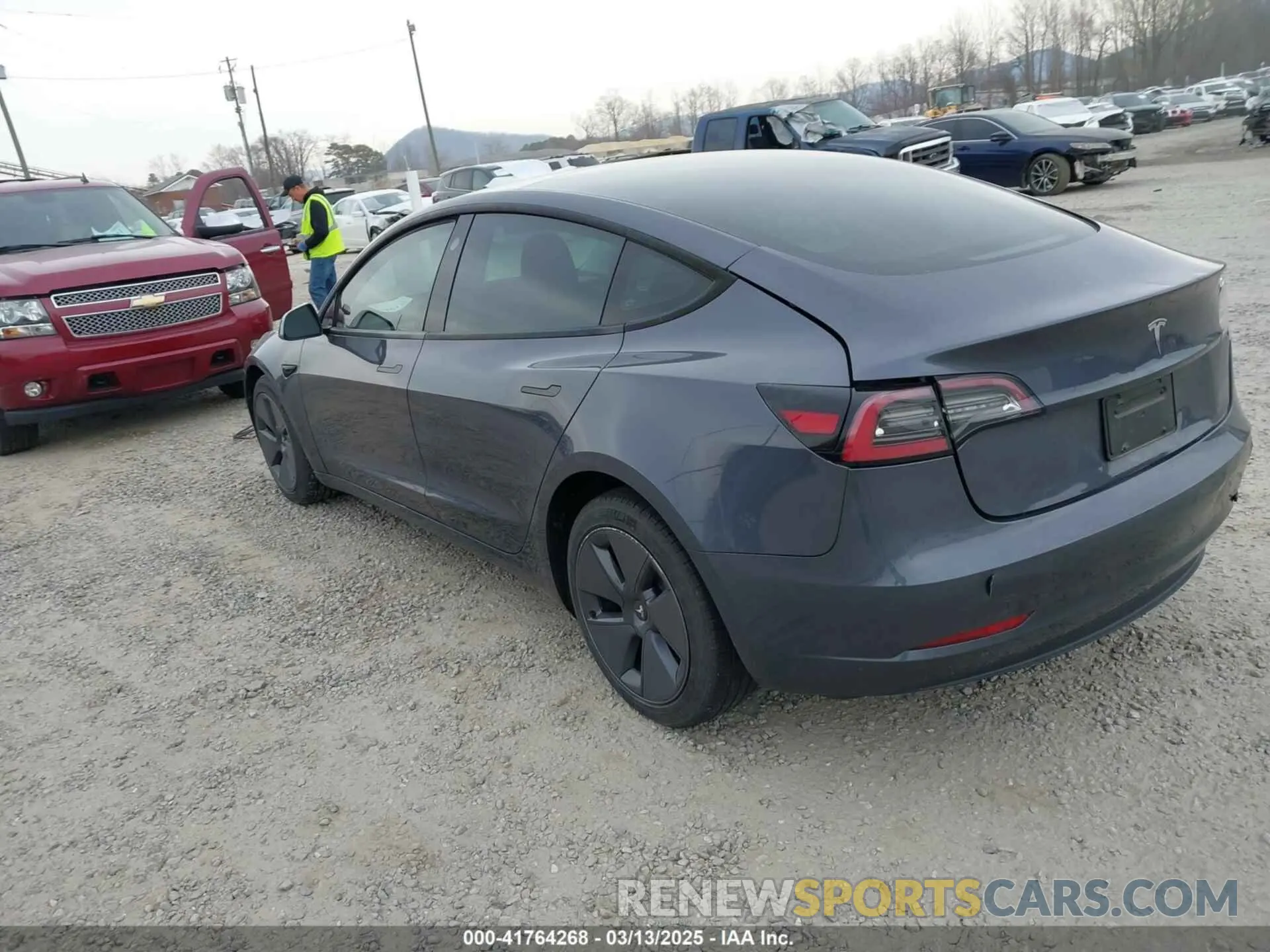 3 Photograph of a damaged car 5YJ3E1EA5PF474382 TESLA MODEL 3 2023