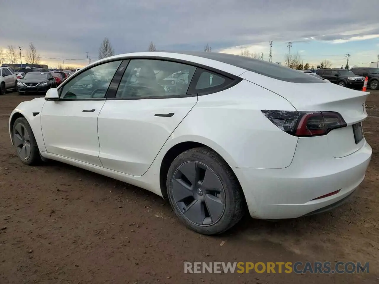 2 Photograph of a damaged car 5YJ3E1EA5PF484801 TESLA MODEL 3 2023