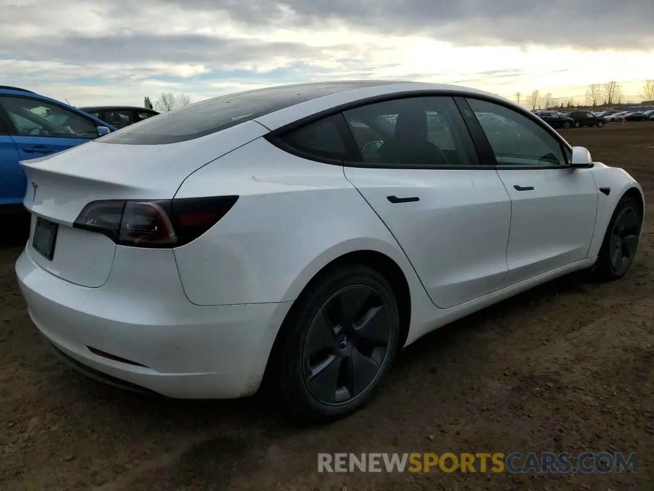 3 Photograph of a damaged car 5YJ3E1EA5PF484801 TESLA MODEL 3 2023