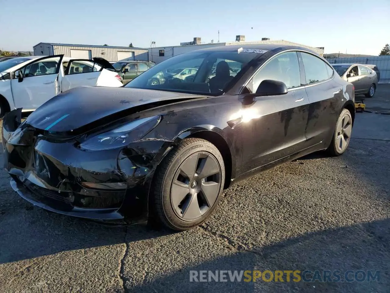 1 Фотография поврежденного автомобиля 5YJ3E1EA5PF487049 TESLA MODEL 3 2023
