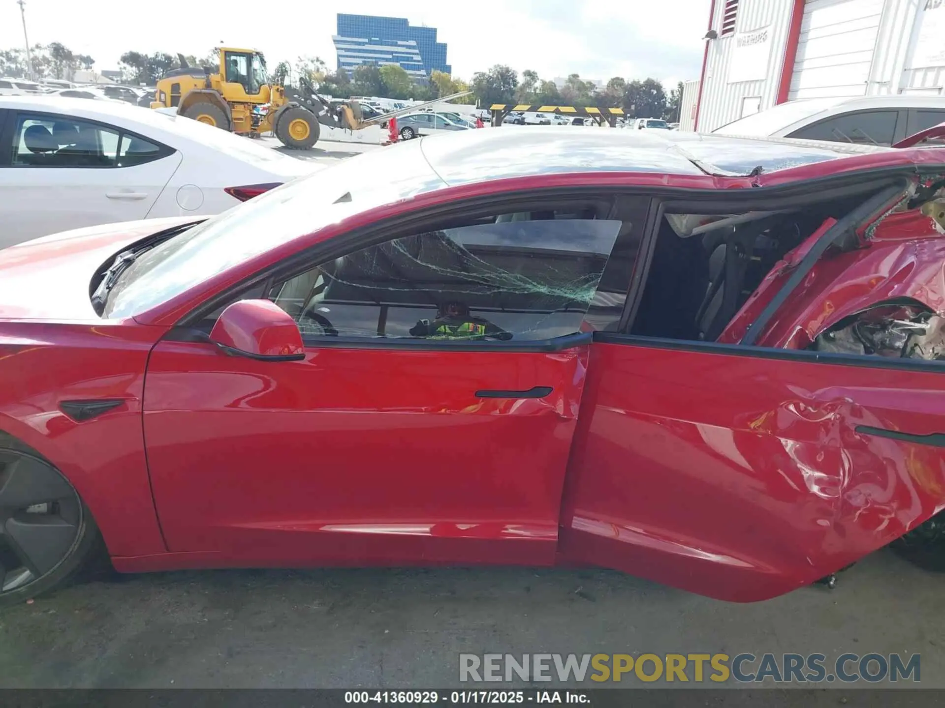 14 Photograph of a damaged car 5YJ3E1EA5PF488122 TESLA MODEL 3 2023