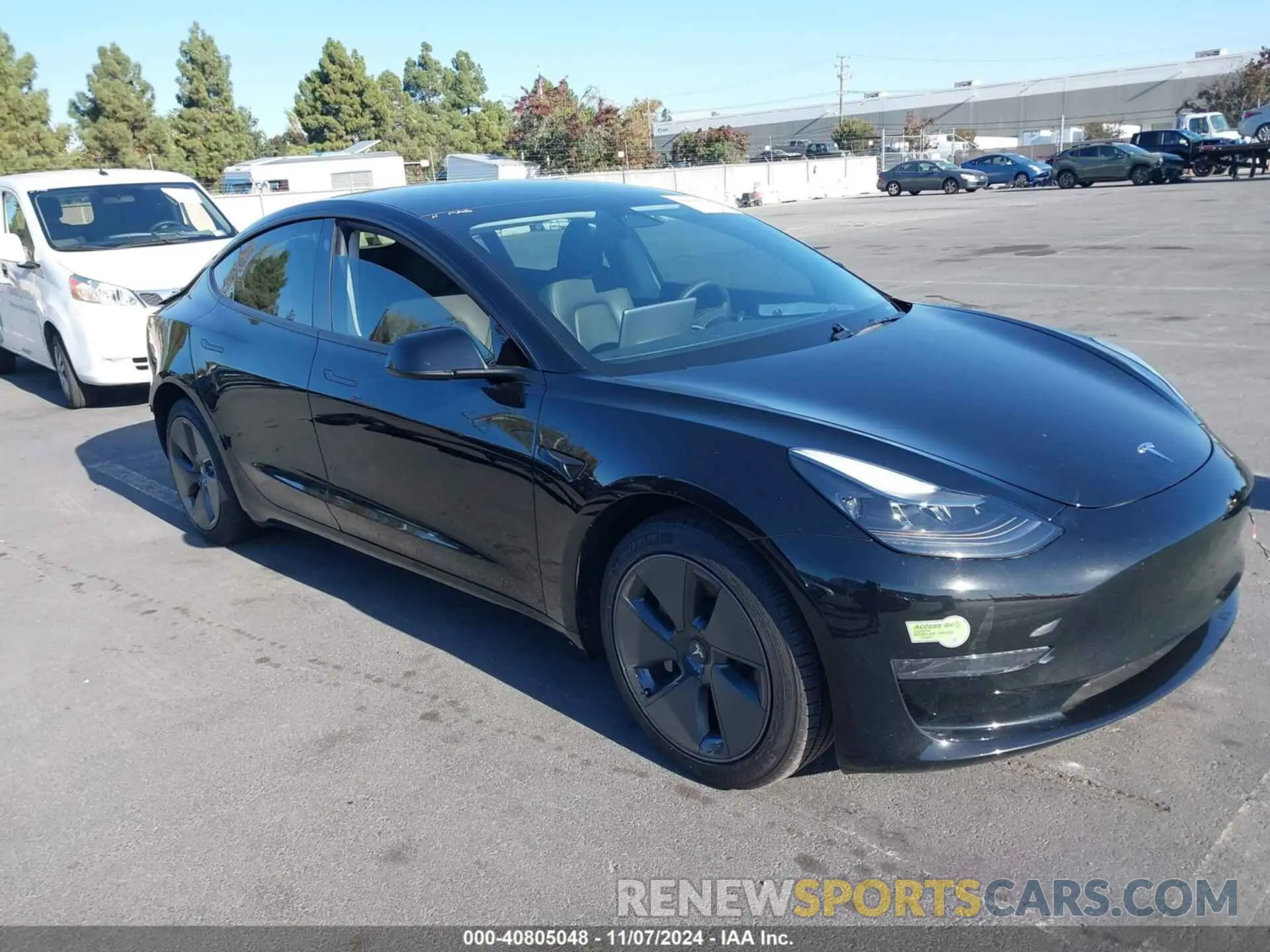 1 Фотография поврежденного автомобиля 5YJ3E1EA5PF546035 TESLA MODEL 3 2023