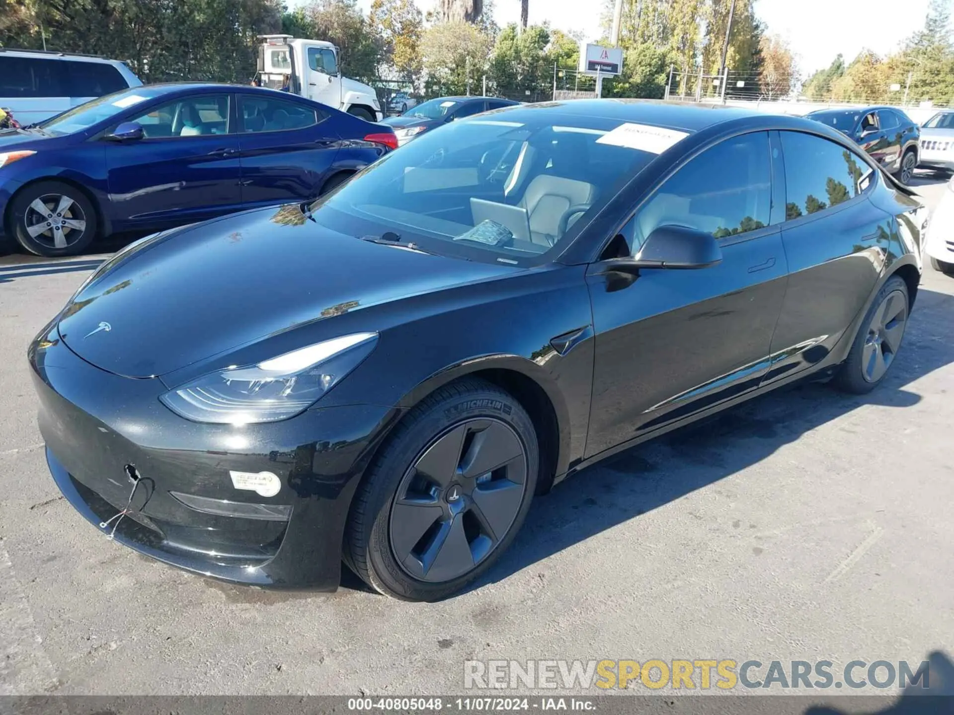 2 Фотография поврежденного автомобиля 5YJ3E1EA5PF546035 TESLA MODEL 3 2023